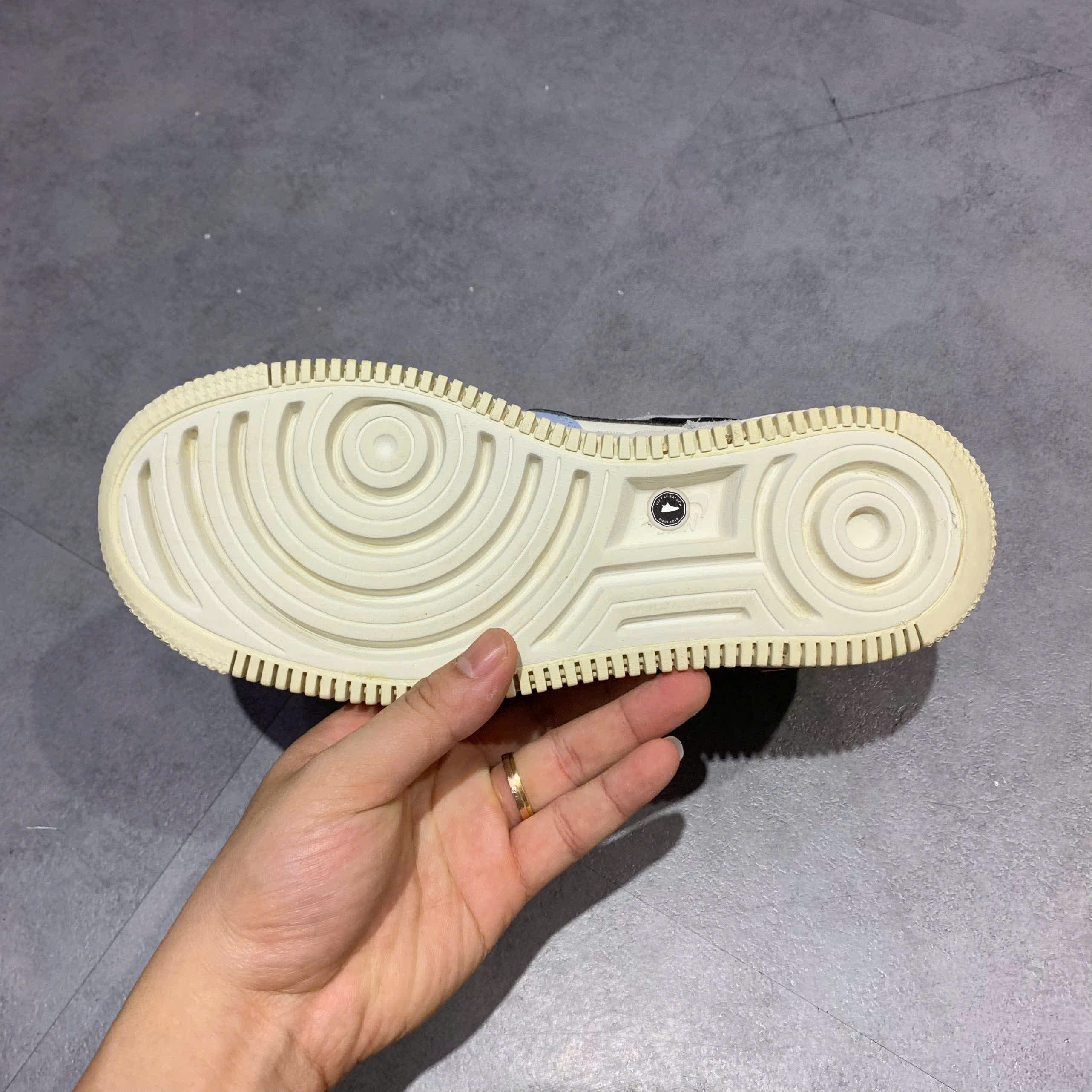 NIKE AIR FORCE 1 SHADOW 'SUNSET PULSE' CU8591 101 SIZE 38.5 - GIÀY 2HAND CHÍNH HÃNG