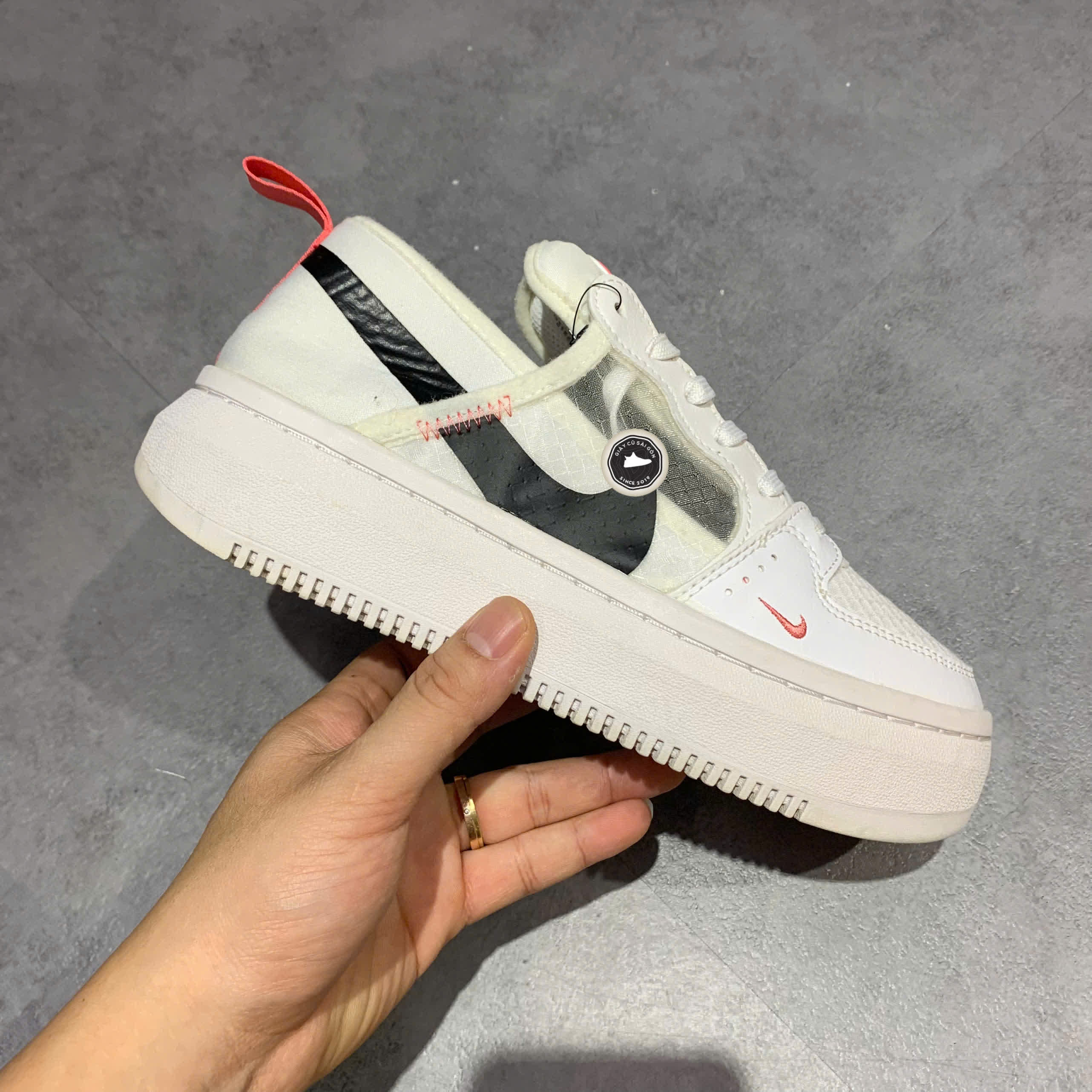 NIKE COURT ROYALE 2 NEXT NATURE CW6536 103 – SIZE 38 – GIÀY 2HAND CHÍNH HÃNG