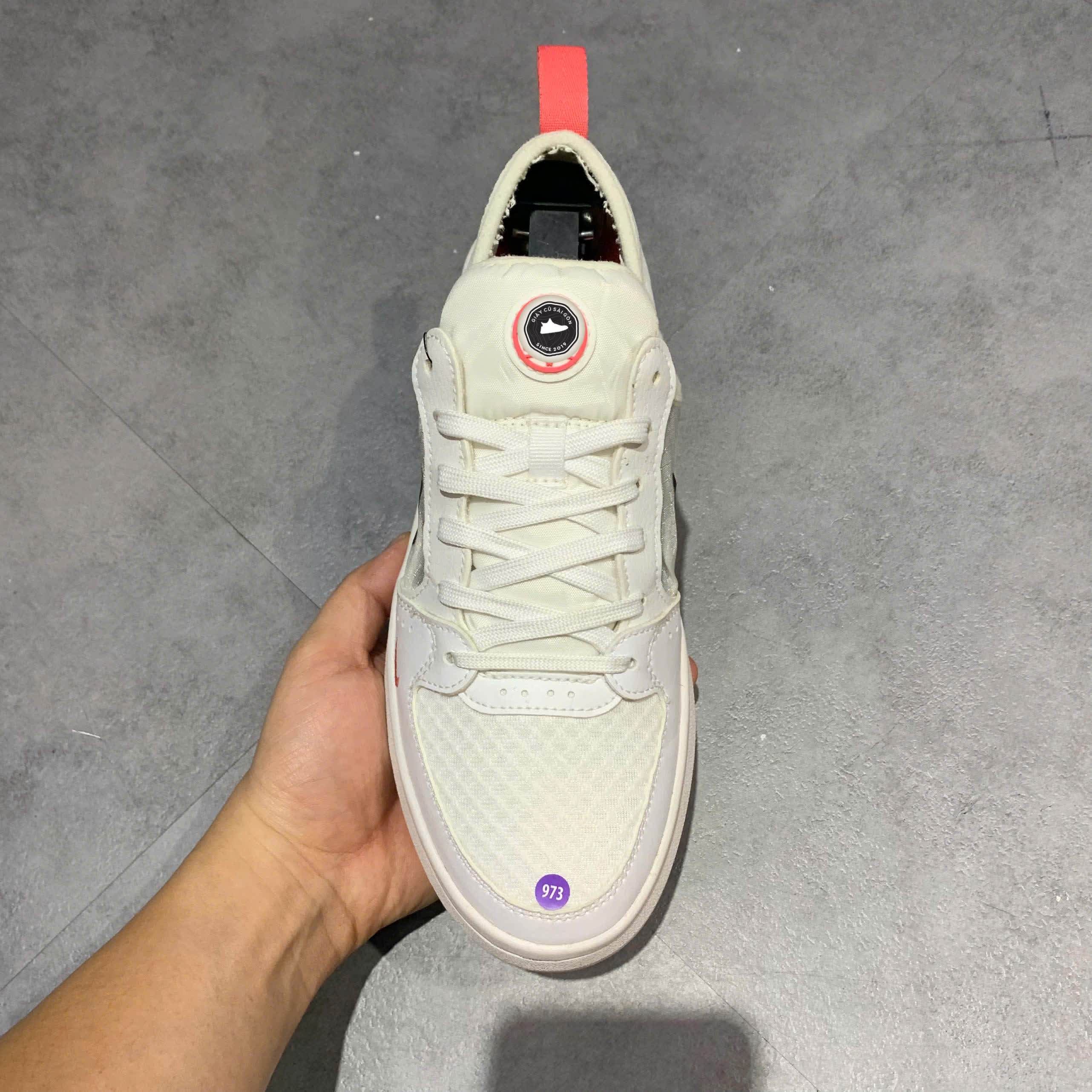 NIKE COURT ROYALE 2 NEXT NATURE CW6536 103 – SIZE 38 – GIÀY 2HAND CHÍNH HÃNG