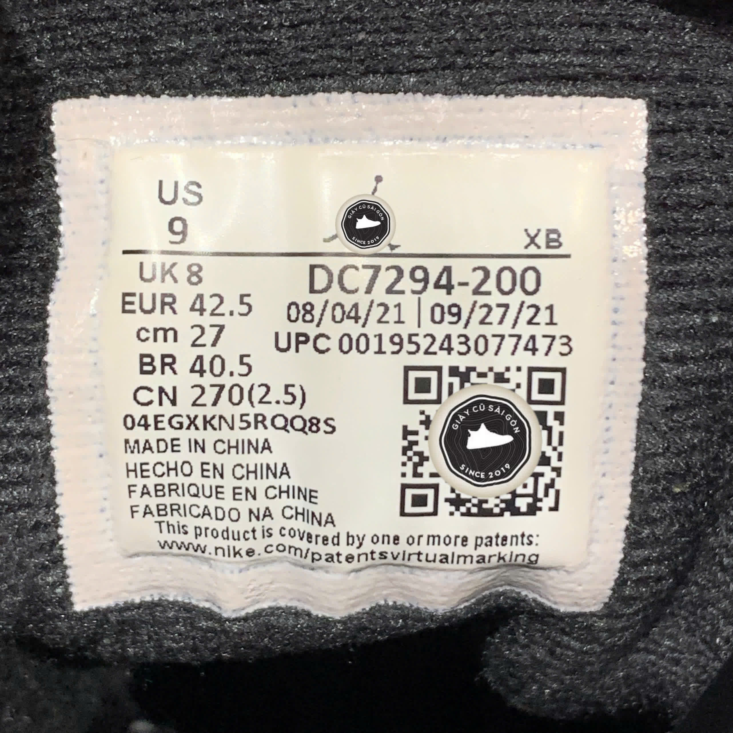 GIÀY NIKE AIR JORDAN 1 MID SE 'DARK CHOCOLATE' DC7294-200 SIZE 42.5 – GIÀY 2HAND CHÍNH HÃNG