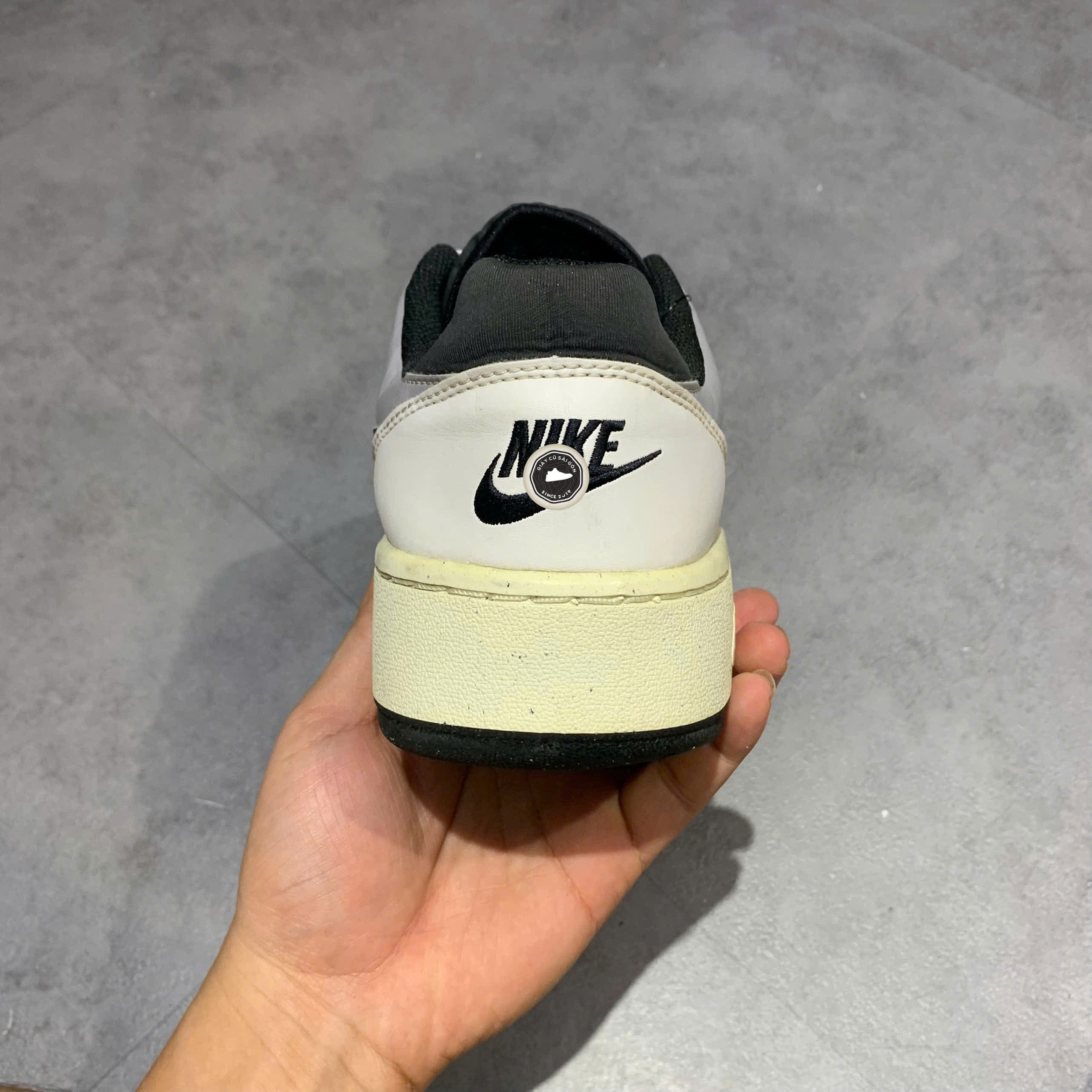 GIÀY NIKE FULL FORCE LOW 'WHITE BLACK' FB1362-101 SIZE 42 - GIÀY 2HAND CHÍNH HÃNG PVN18333