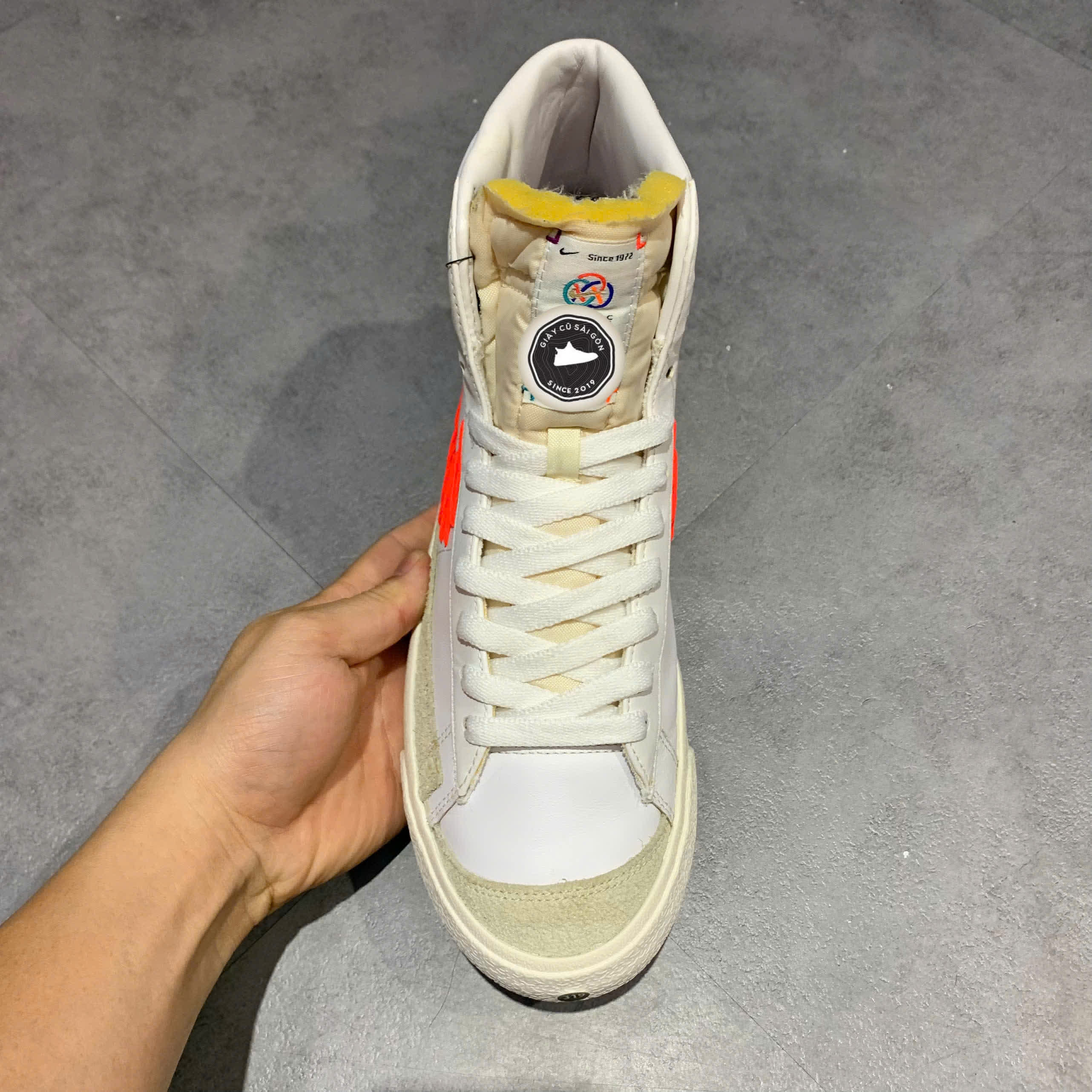 NIKE BLAZER MID '77 VINTAGE ZIG ZAG SIZE 42 – GIÀY 2HAND CHÍNH HÃNG