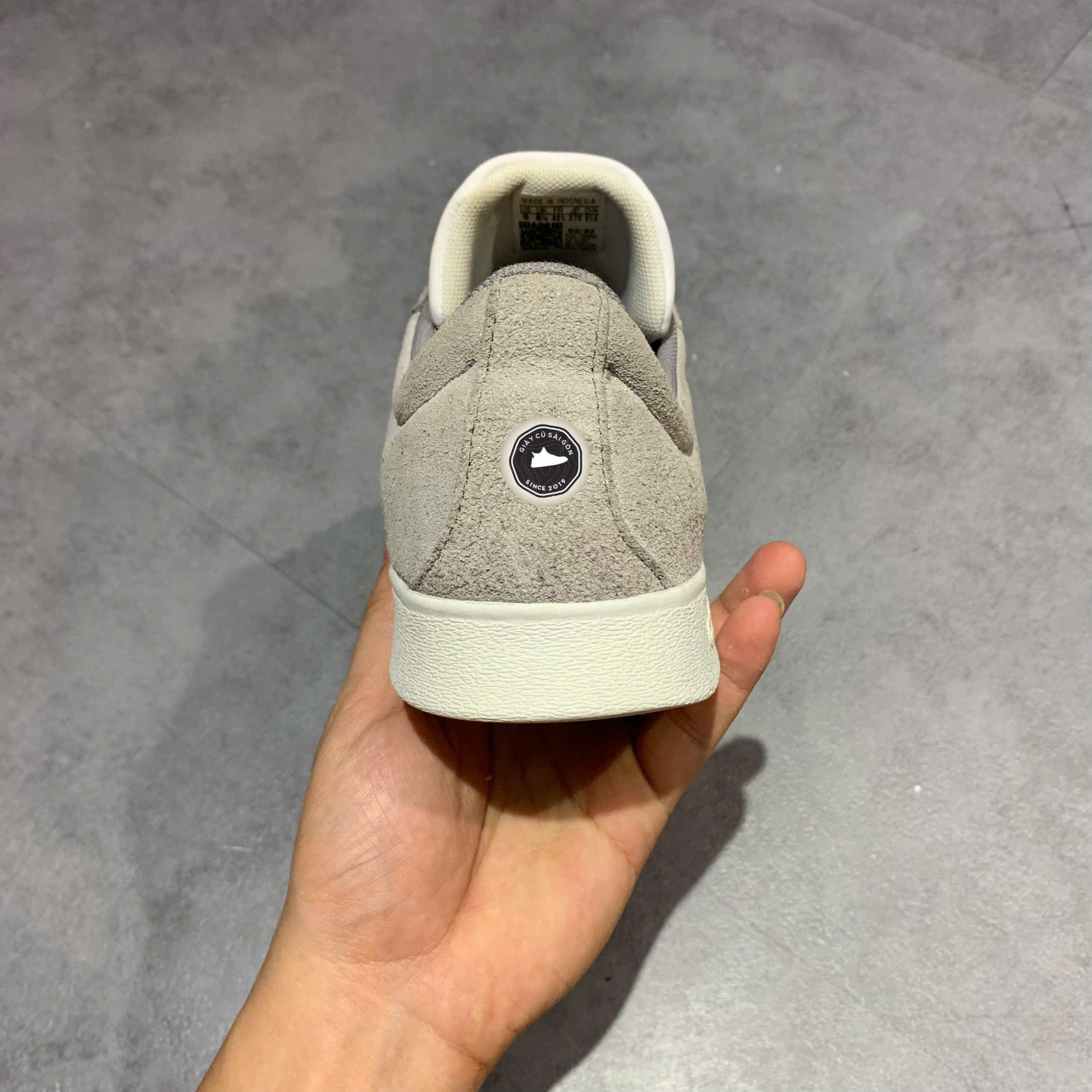 GIÀY ADIDAS VL COURT 2.0 B43807 SIZE 42 2/3