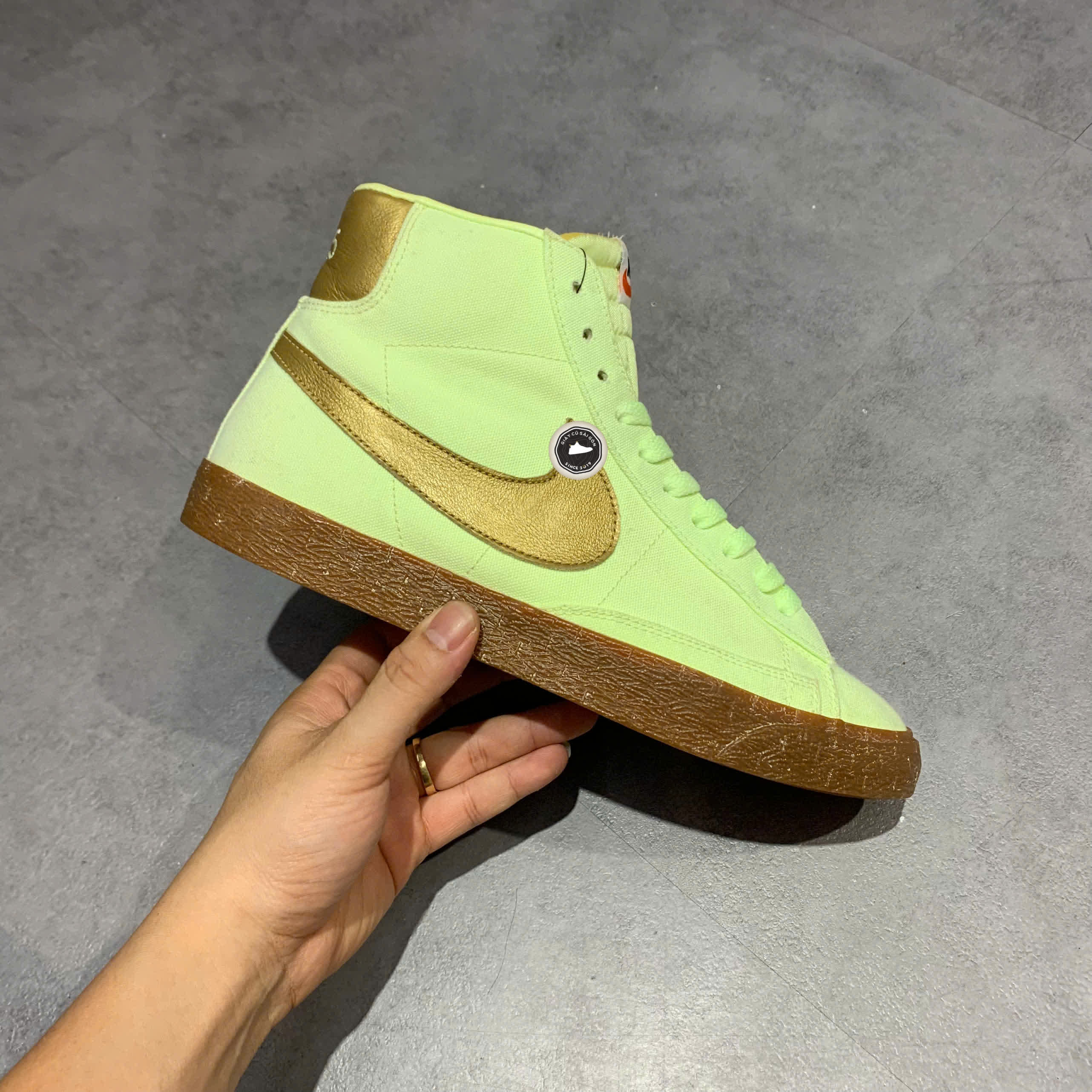 GIÀY NIKE BLAZER MID '77 VINTAGE 'RACER BLUE' CW4649-992 SIZE 42 - GIÀY 2HAND CHÍNH HÃNGPVN18259