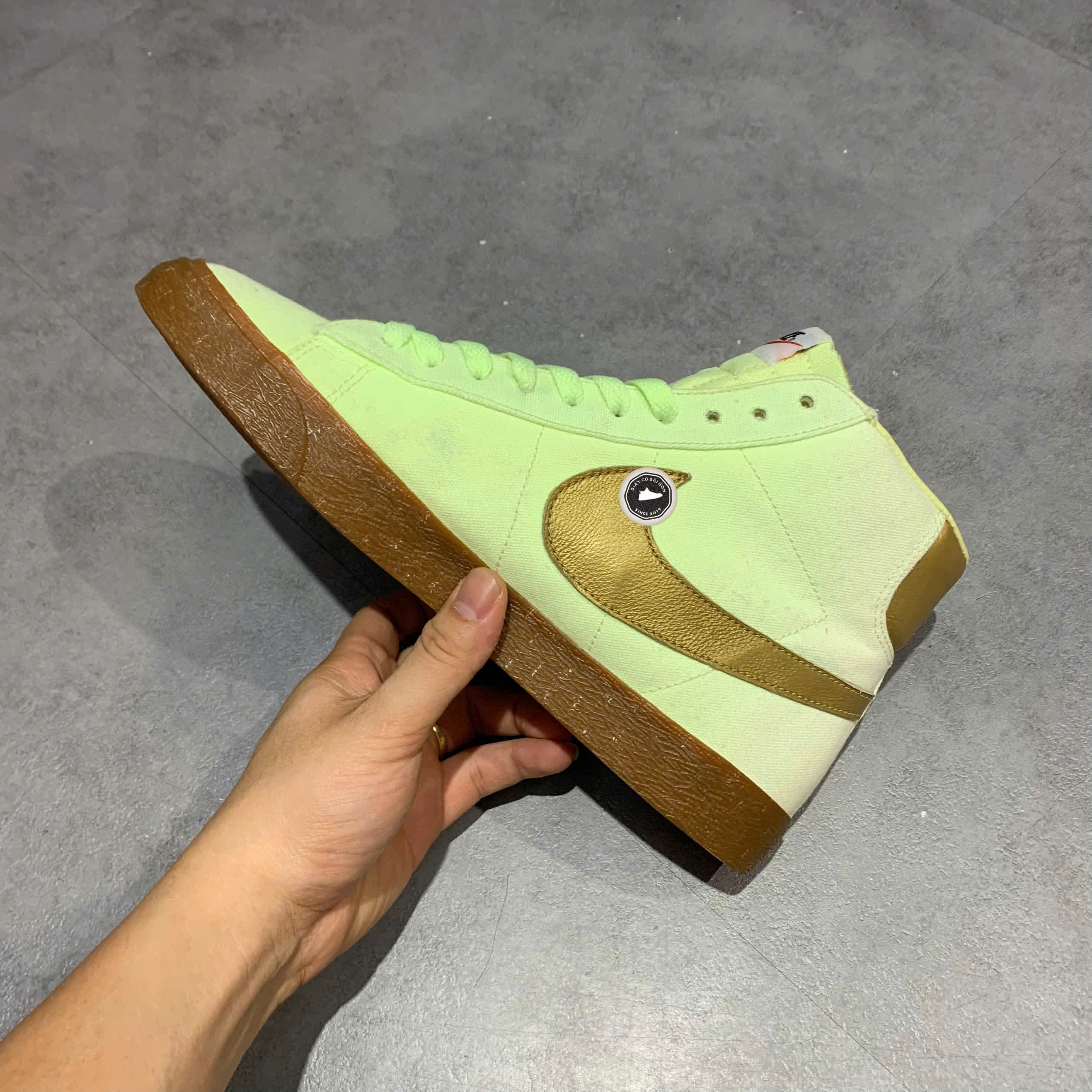 GIÀY NIKE BLAZER MID '77 VINTAGE 'RACER BLUE' CW4649-992 SIZE 42 - GIÀY 2HAND CHÍNH HÃNGPVN18259