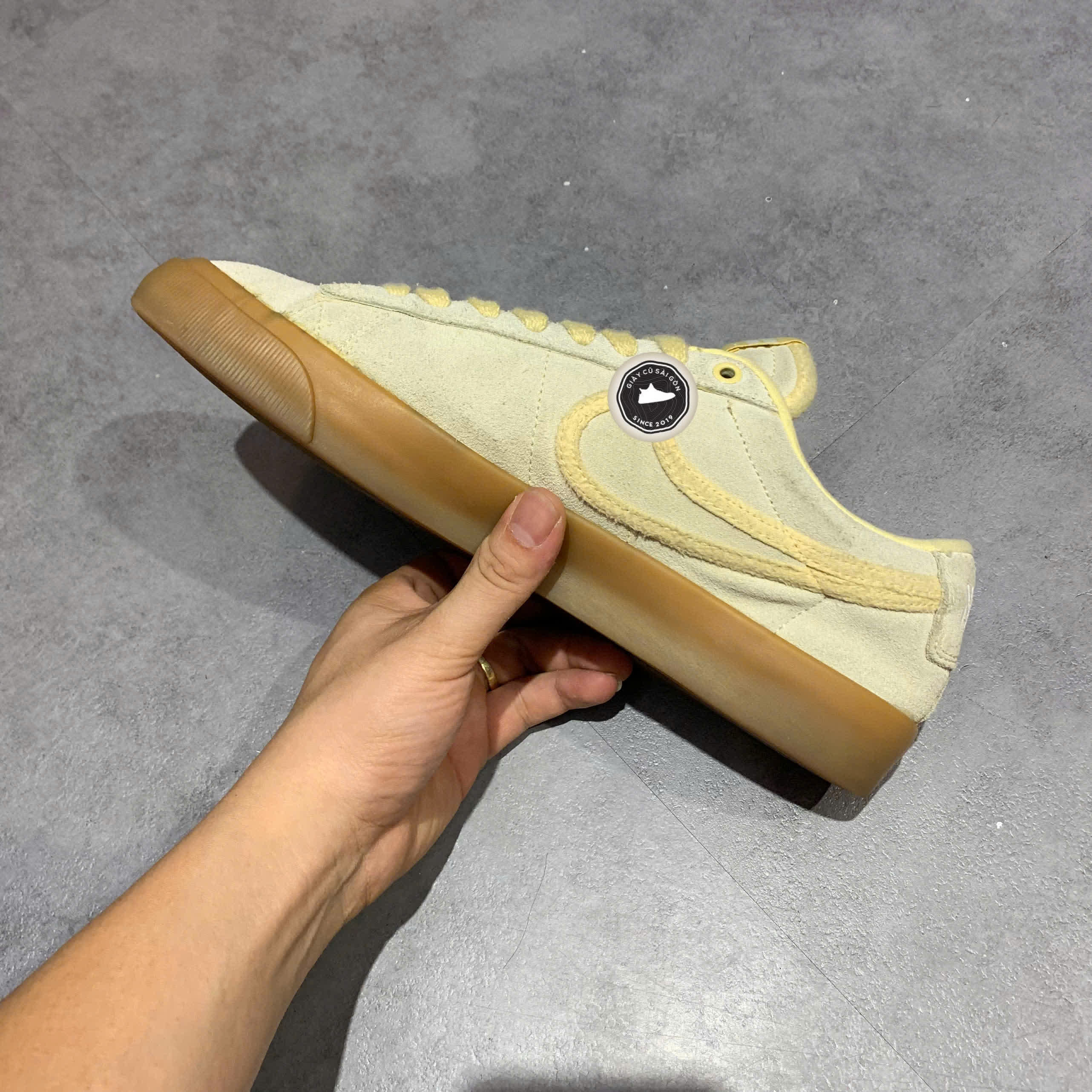 GIÀY NIKE SB BLAZER LOW PRO GT PREMIUM FN7404-200 SIZE 42.5