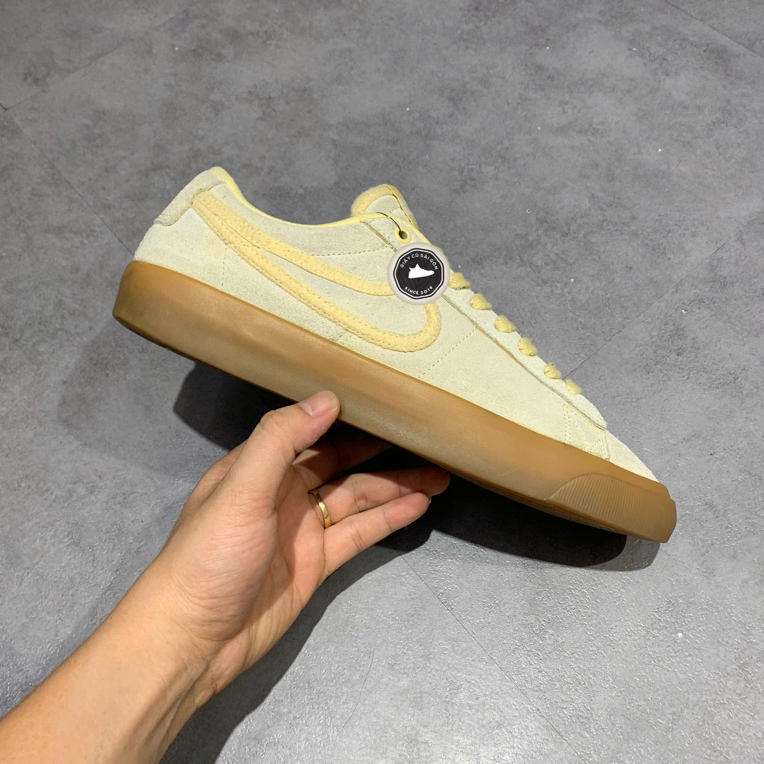 GIÀY NIKE SB BLAZER LOW PRO GT PREMIUM FN7404-200 SIZE 42.5