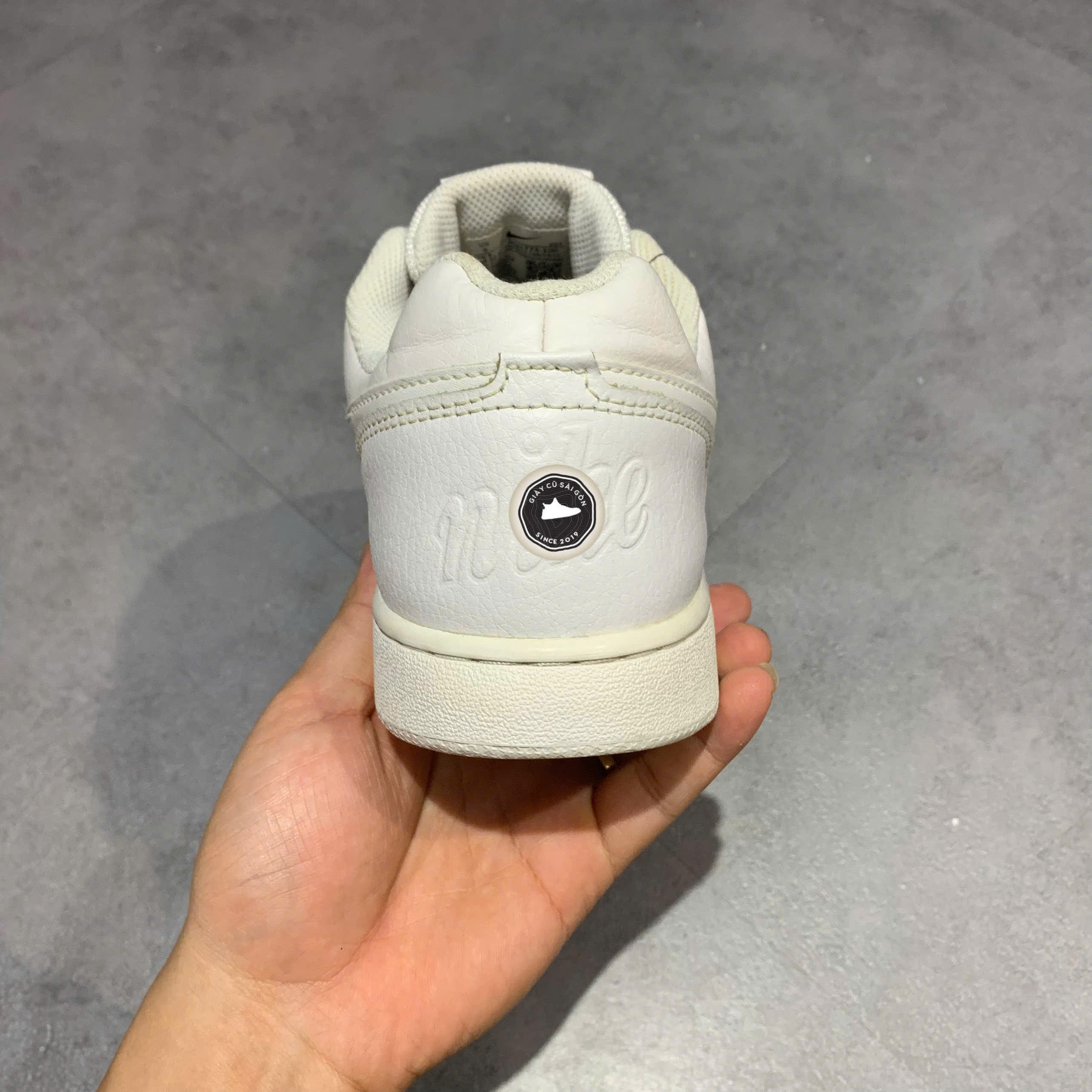 GIÀY NIKE EBERNON MID AQ1772 100 SIZE 42.5 – GIÀY 2HAND CHÍNH HÃNG