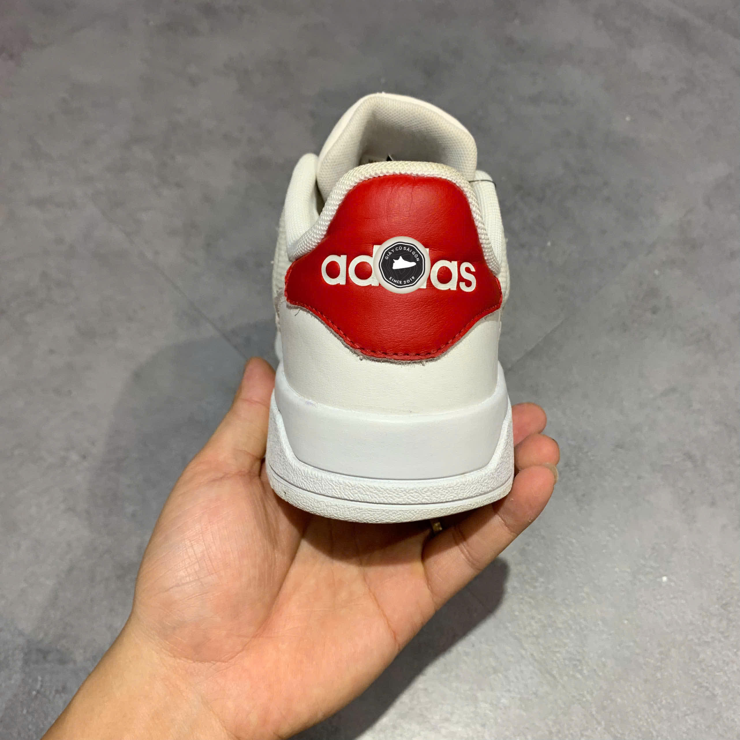 ADIDAS NEO ENTRAP DISNEY 'WHITE RED' FW7010 SIZE 42 - GIÀY 2HAND CHÍNH HÃNG
