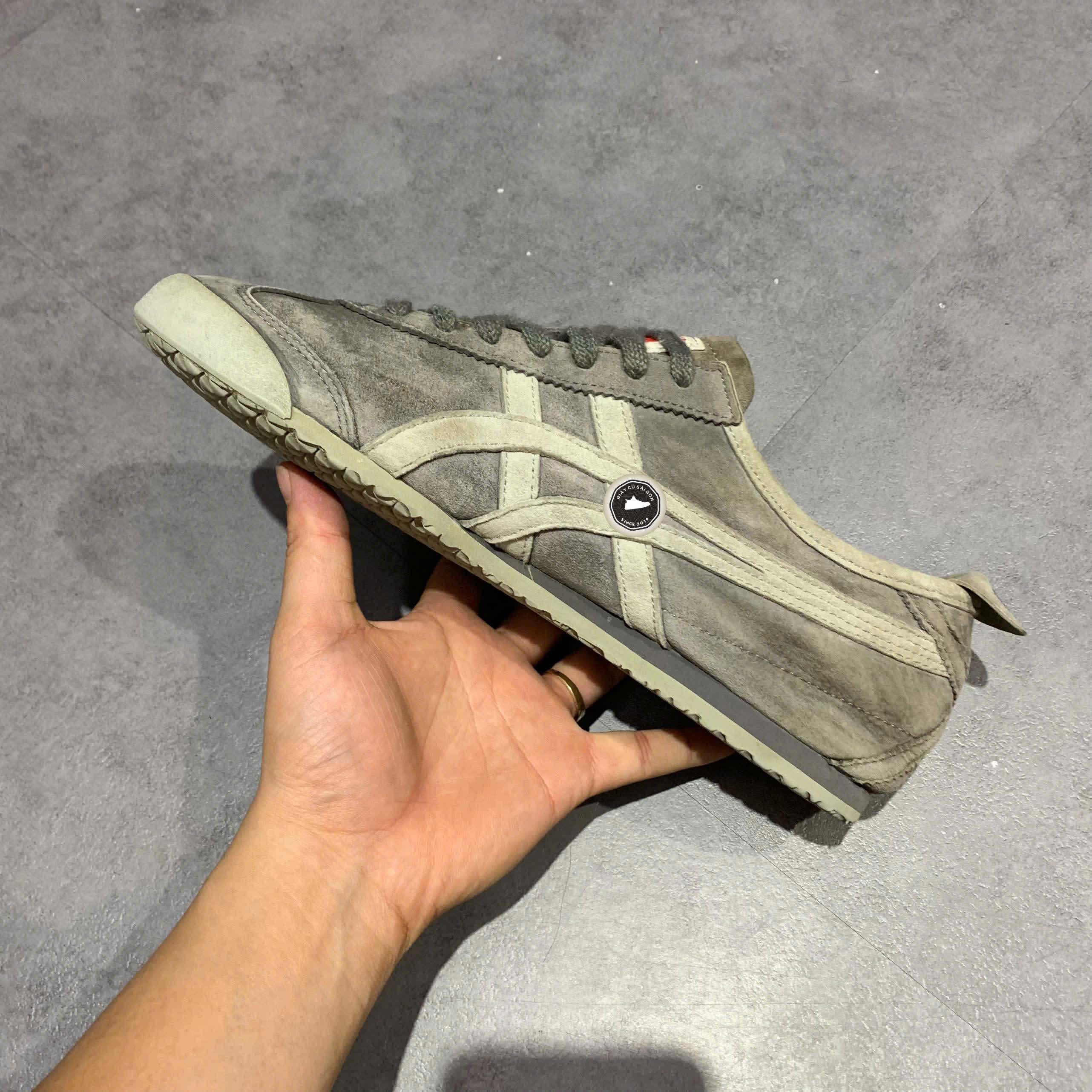 ONITSUKA TIGER MEXICO 66 D6E9L-7102 SIZE 42.5 - GIÀY 2HAND CHÍNH HÃNG
