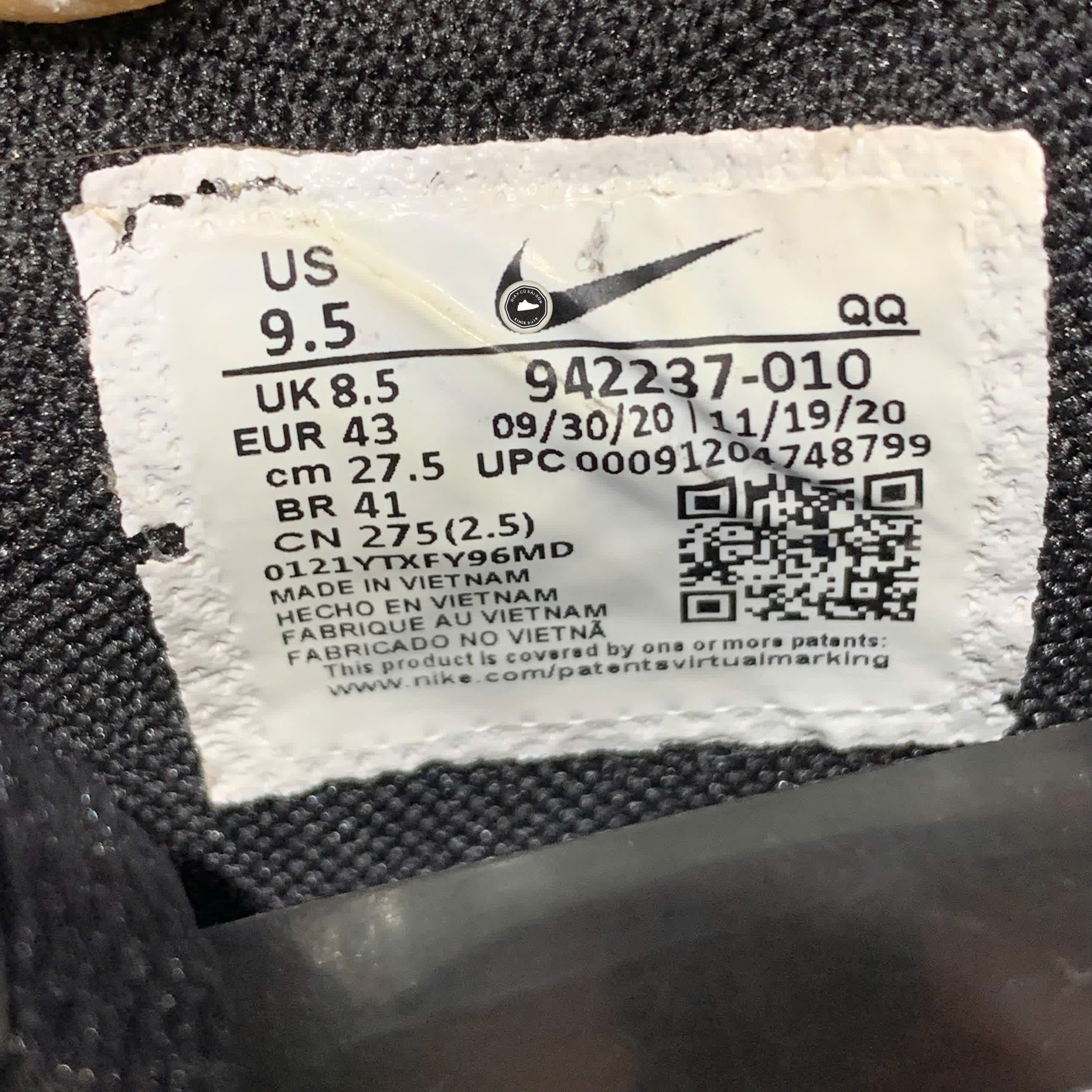 NIKE DELTA FORCE VULC SB 942237 010 SIZE 43 - GIÀY 2HAND CHÍNH HÃNG