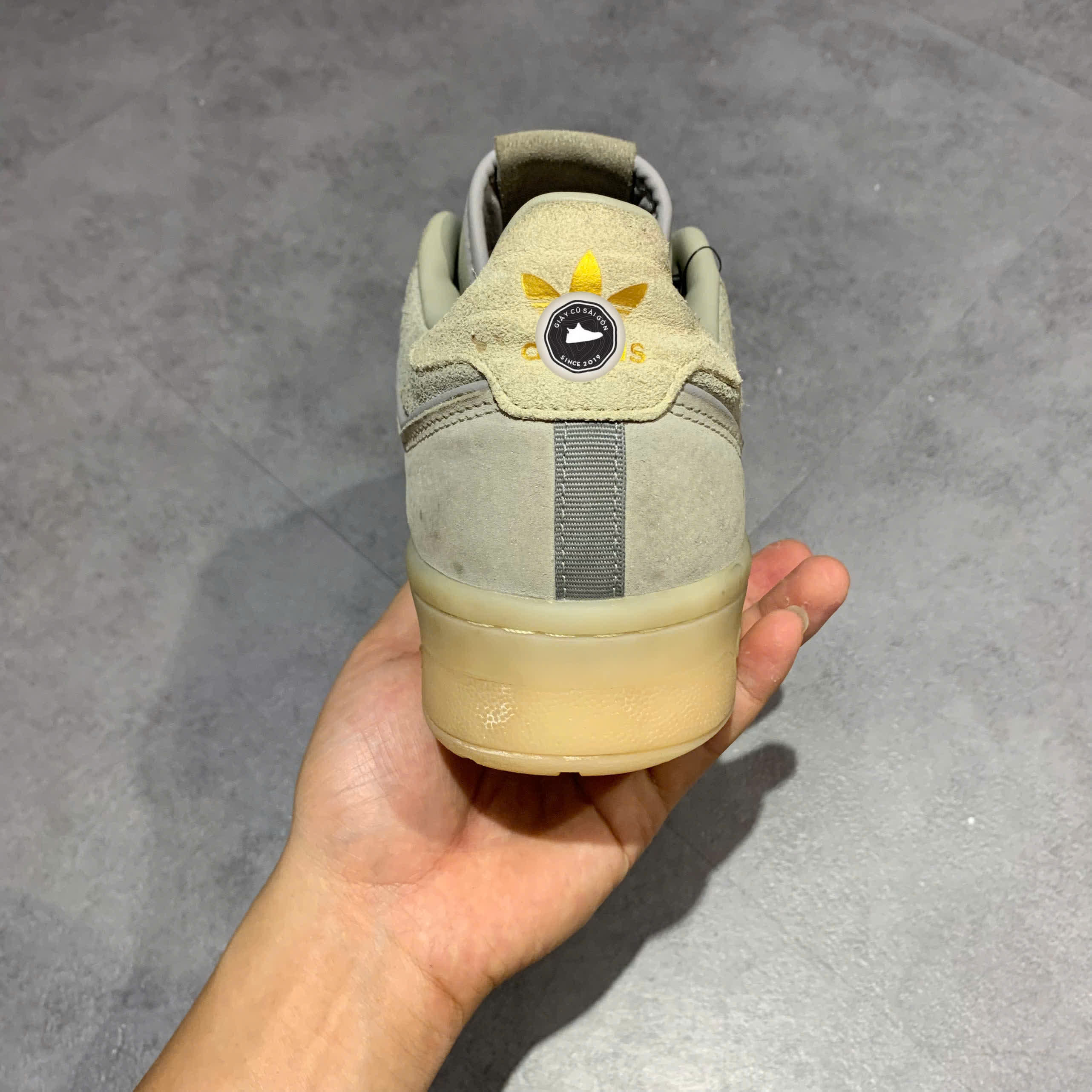 ADIDAS RIVALRY LOW 86 'SESAME' – FZ6323 – SIZE 44 – GIÀY 2HAND CHÍNH HÃNG
