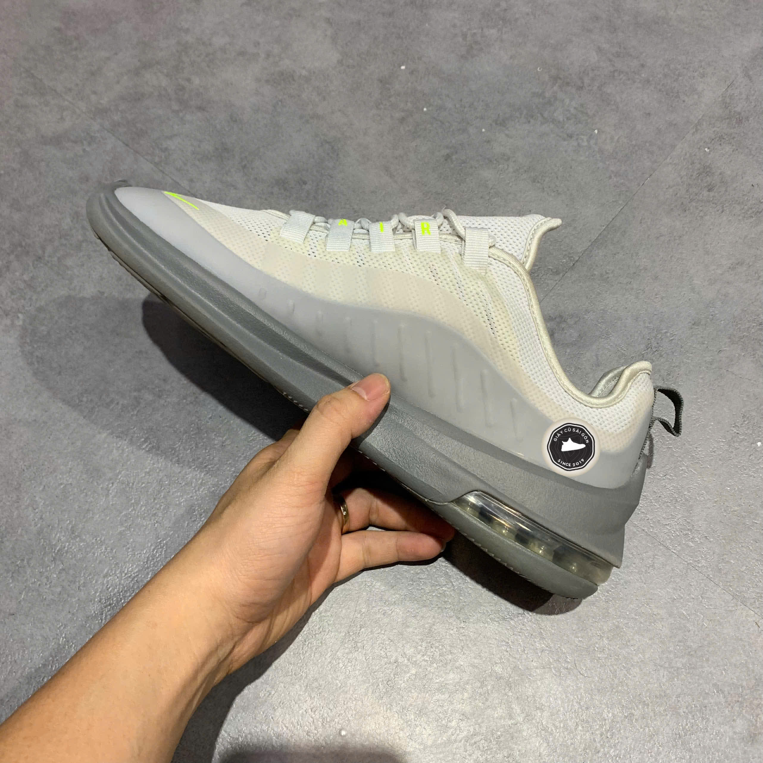 👟 NIKE AIR MAX AXIS PURE PLATINUM SIZE 41 - GIÀY 2HAND CHÍNH HÃNG 👟