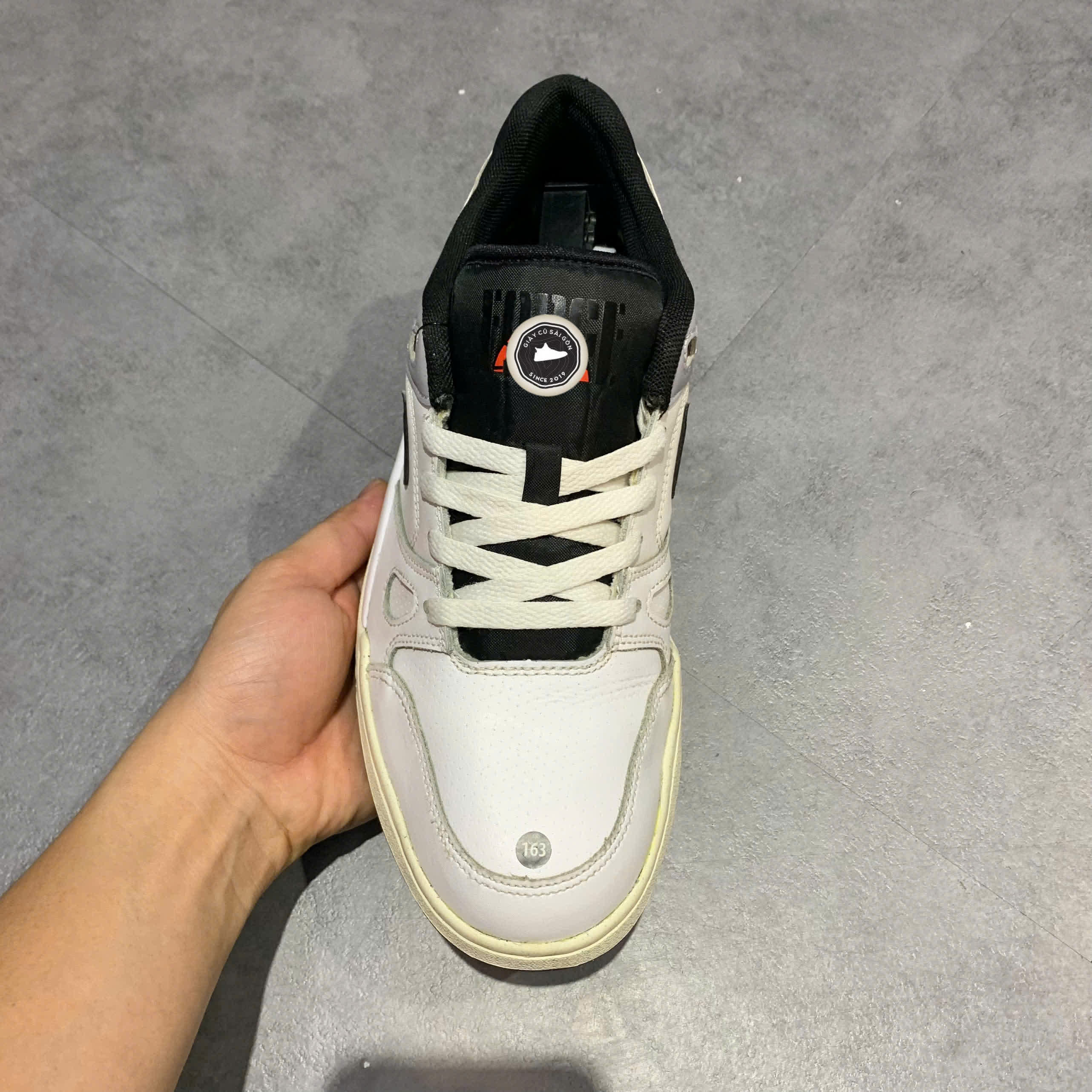 NIKE FULL FORCE LOW 'WHITE BLACK' – FB1362 101 – SIZE 41 – GIÀY 2HAND CHÍNH HÃNG