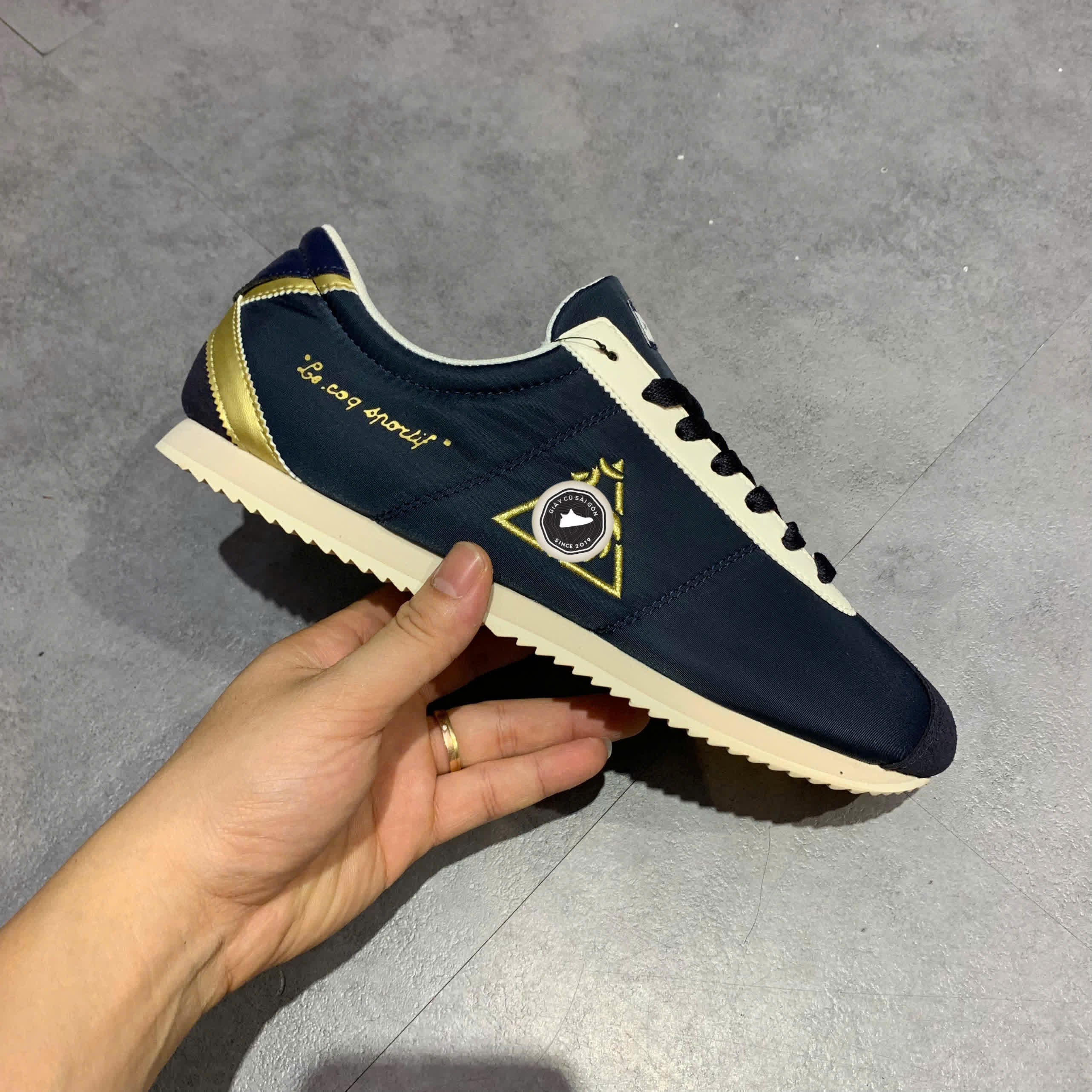 LE COQ SPORTIF QL1QGC12-NV - SIZE 41 1/3 - GIÀY 2HAND CHÍNH HÃNG