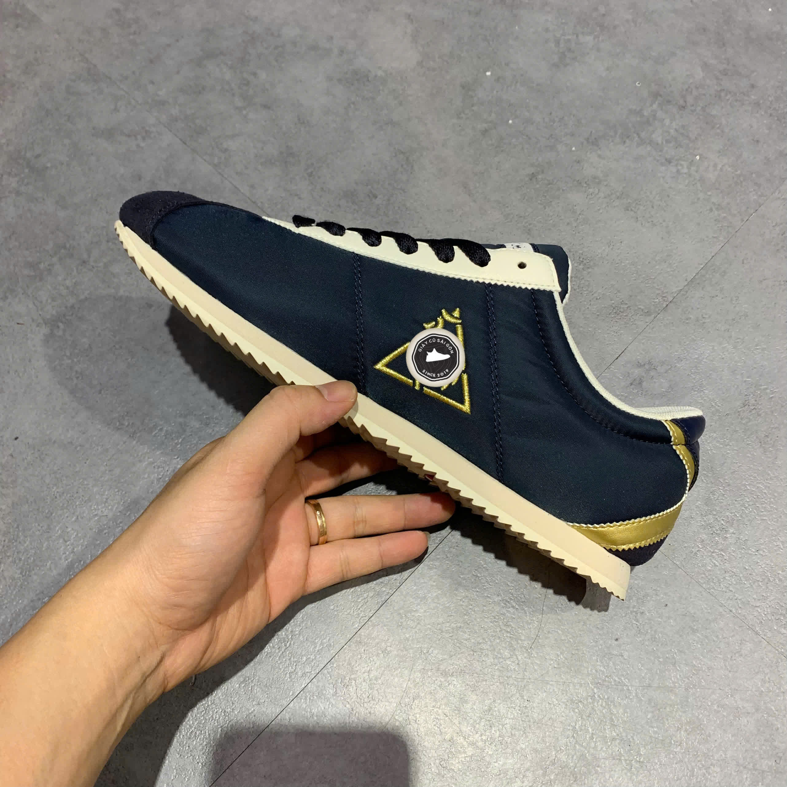 LE COQ SPORTIF QL1QGC12-NV - SIZE 41 1/3 - GIÀY 2HAND CHÍNH HÃNG