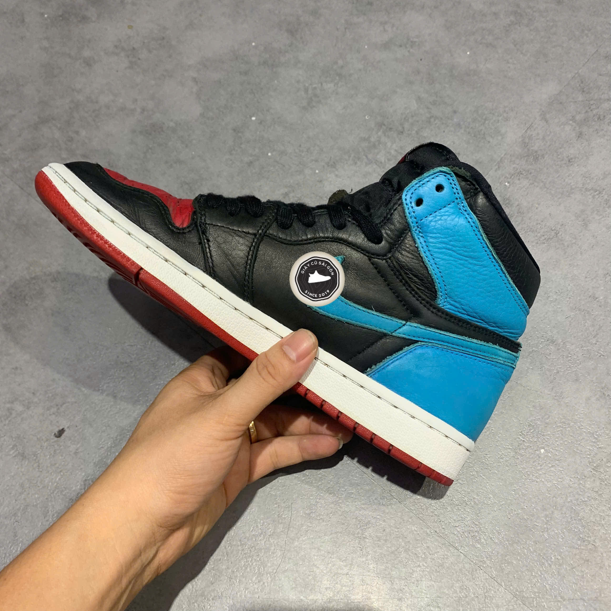👟 NIKE AIR JORDAN 1 HIGH OG "UNC TO CHICAGO" CD0461-046 – SIZE 40.5 – GIÀY 2HAND