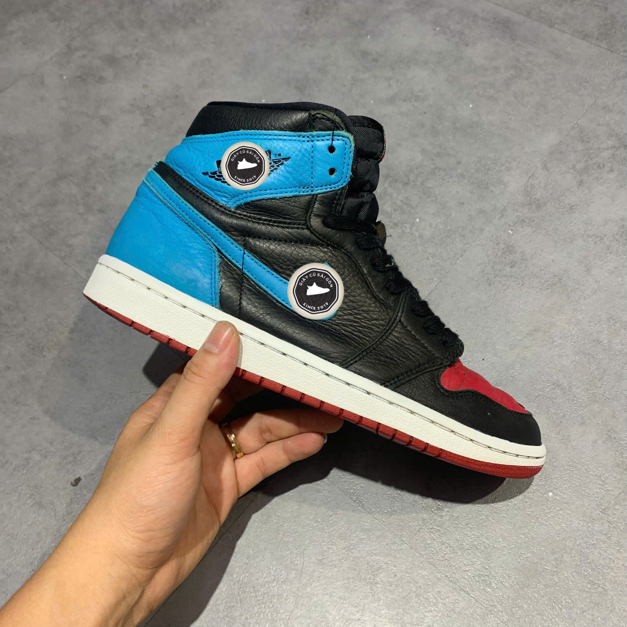 👟 NIKE AIR JORDAN 1 HIGH OG "UNC TO CHICAGO" CD0461-046 – SIZE 40.5 – GIÀY 2HAND