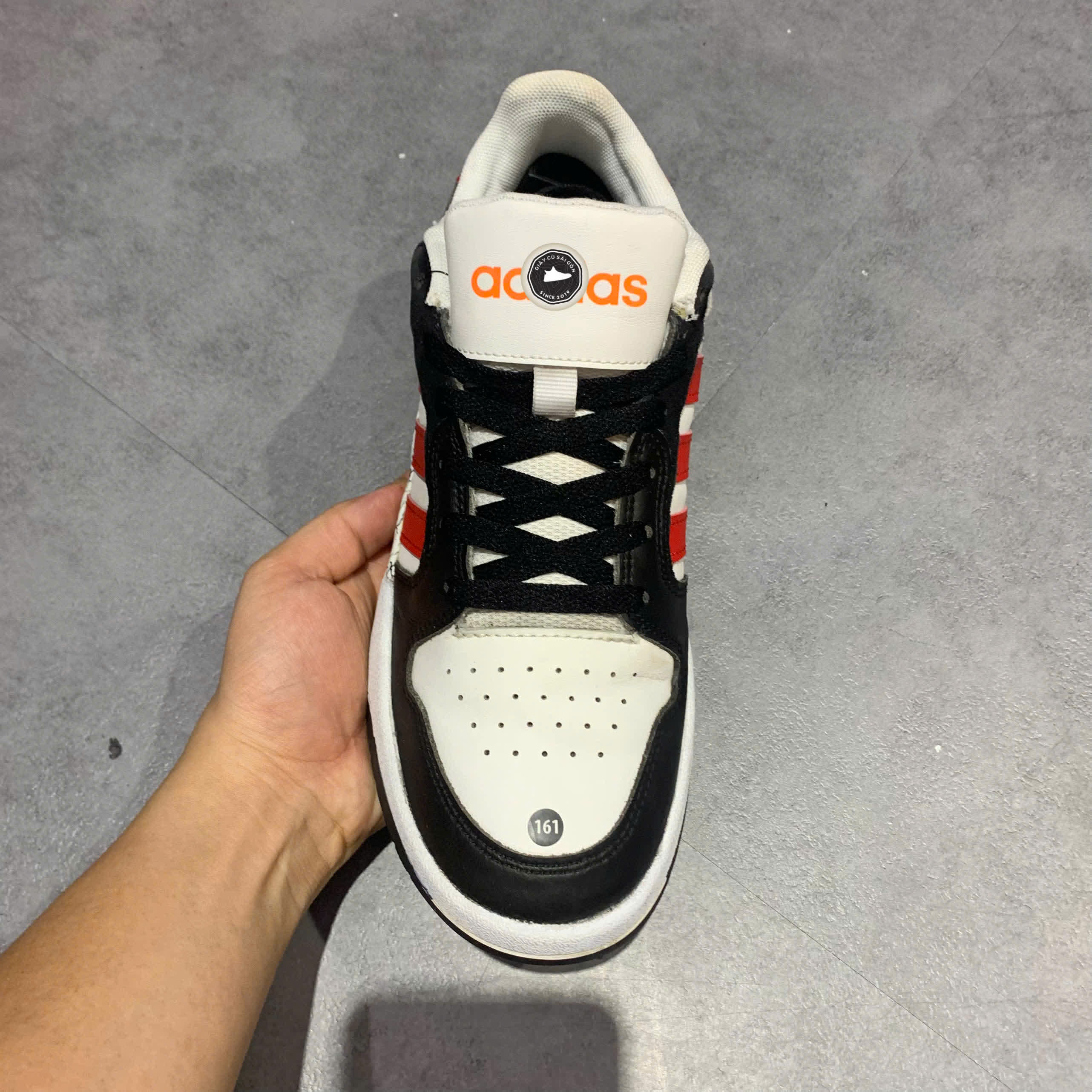 ADIDAS ENTRAP 'WHITE VIVID RED' - FZ1117 - GIÀY 2HAND CHÍNH HÃNG