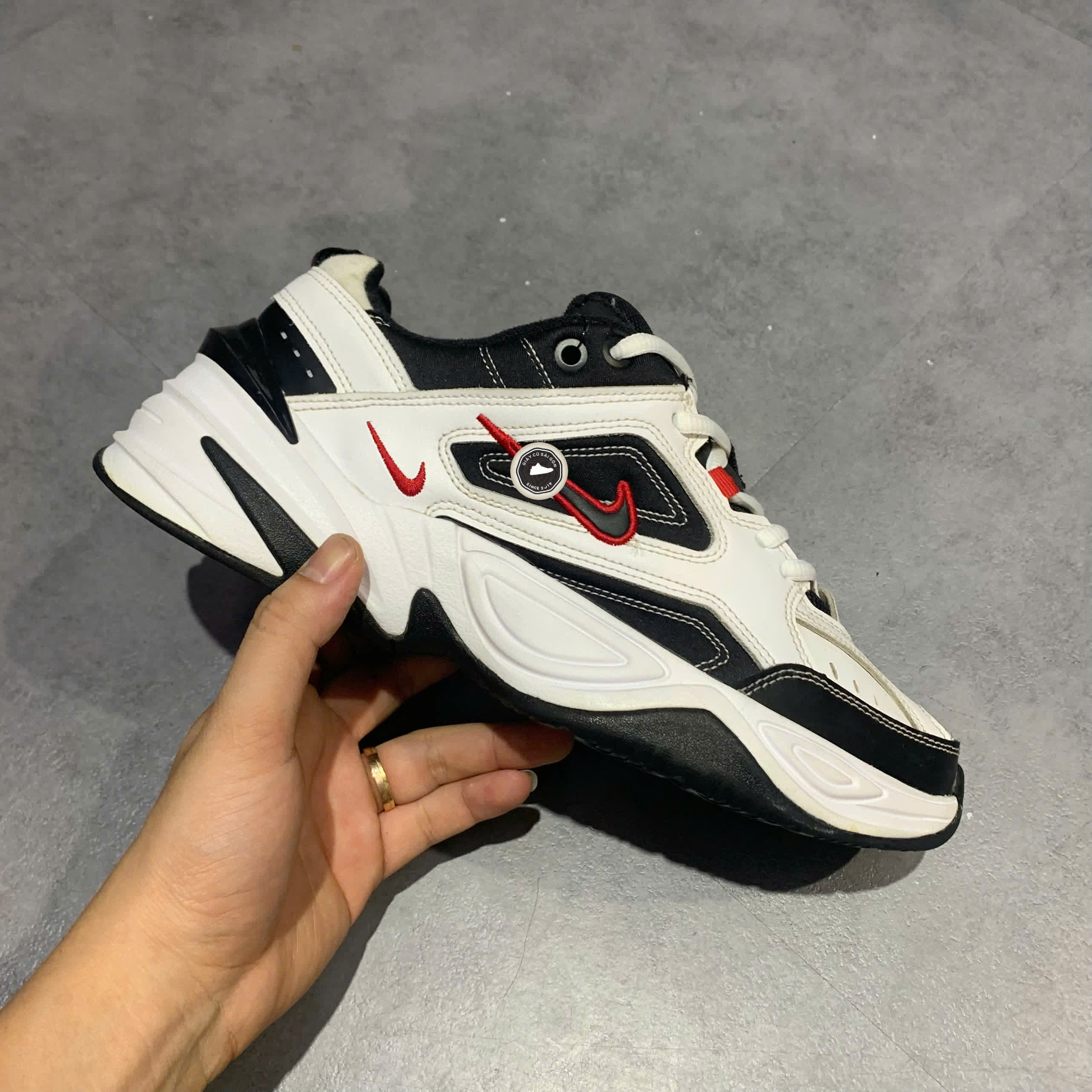 GIÀY NIKE M2K TEKNO 'WHITE BLACK' AV4789-104 SIZE 40 – Giày 2hand Chính Hãng PVN17667