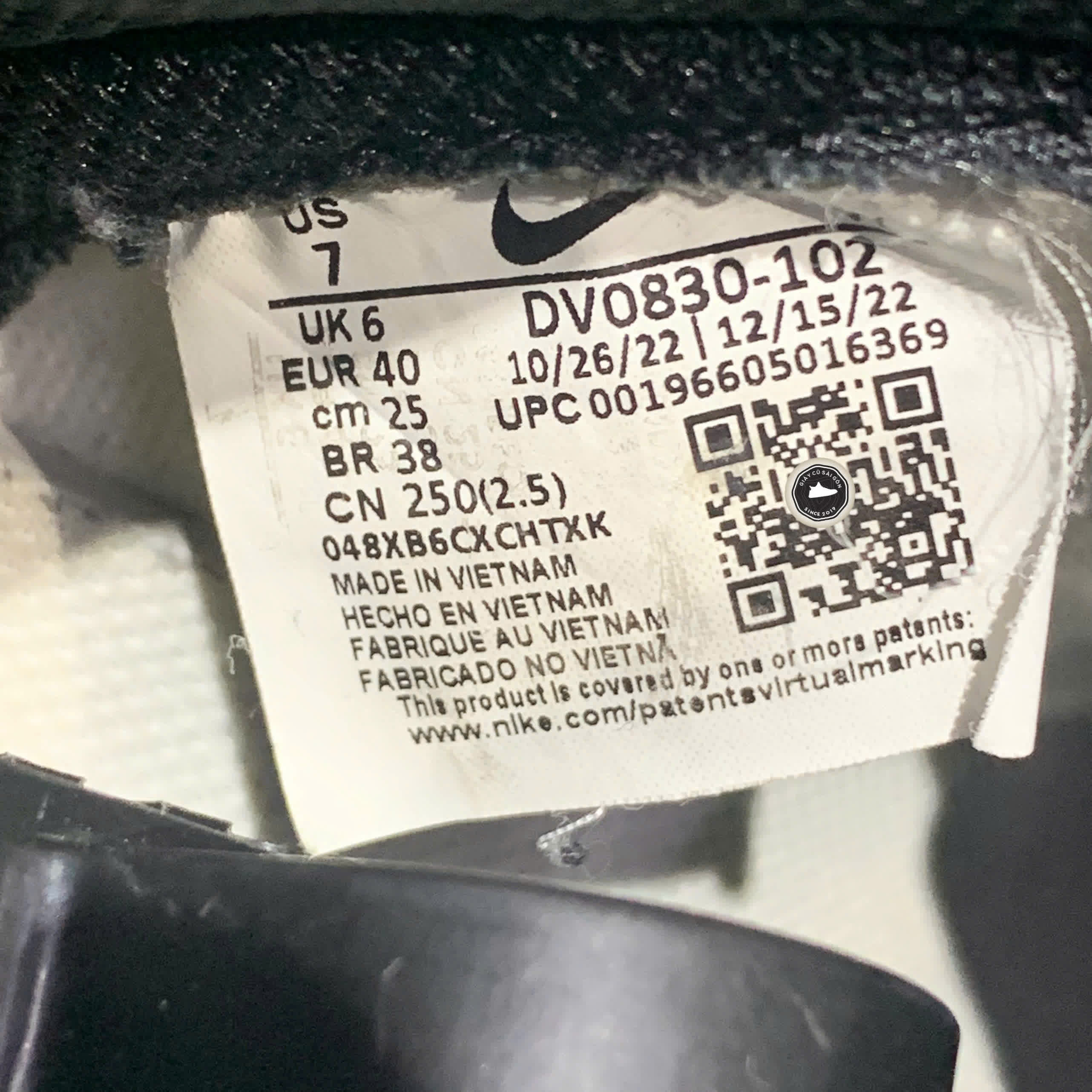 NIKE DUNK MID “PANDA” – DV0830-102 – GIÀY 2HAND CHÍNH HÃNG