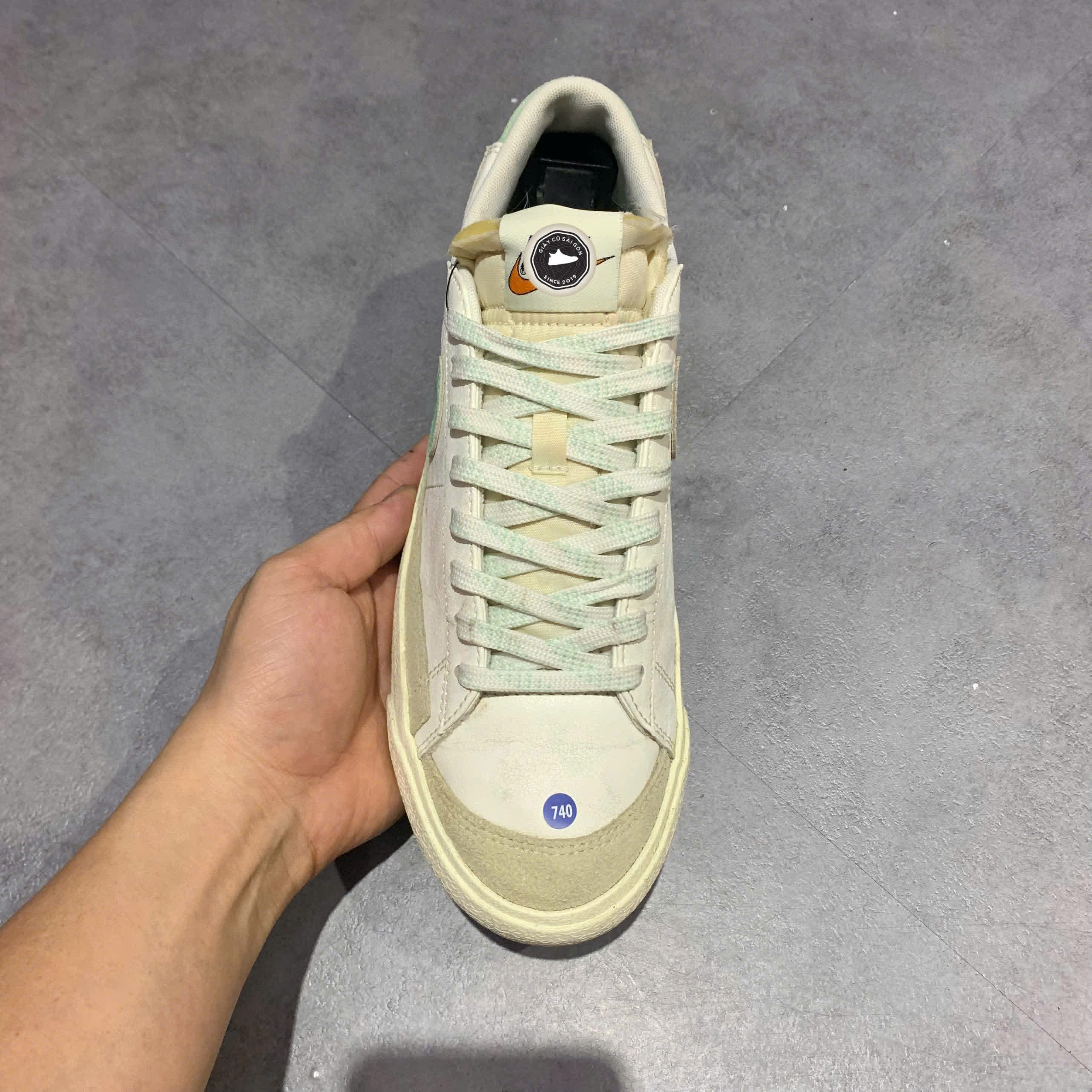 ​NIKE BLAZER LOW '77 PREMIUM “CERTIFIED FRESH” – DO9799-100 – GIÀY 2HAND CHÍNH HÃNG