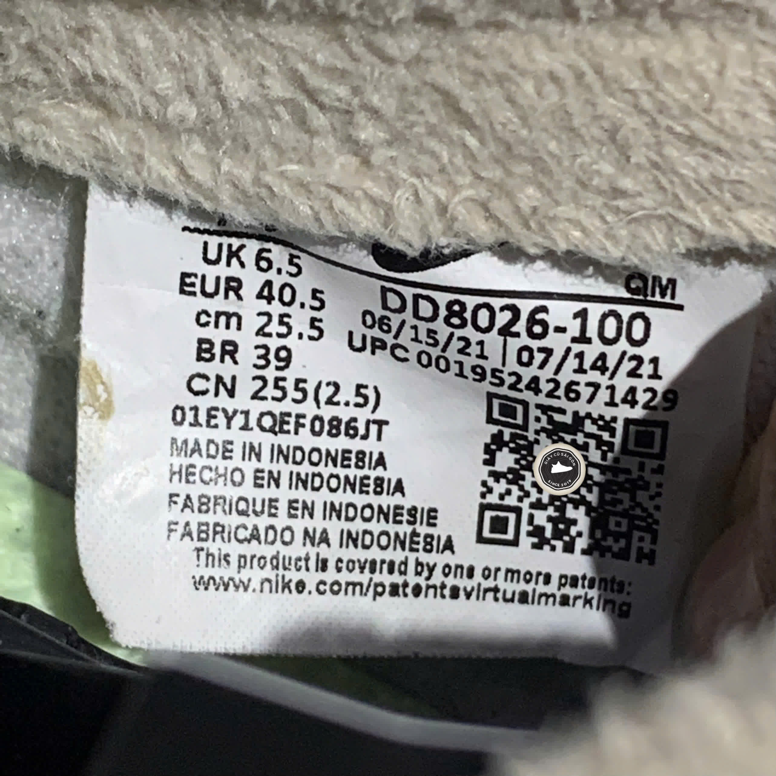 NIKE BLAZER LOW '77 PREMIUM 'TOASTY – DD8026-100 SIZE 40.5 GIÀY 2HAND CHÍNH HÃNG