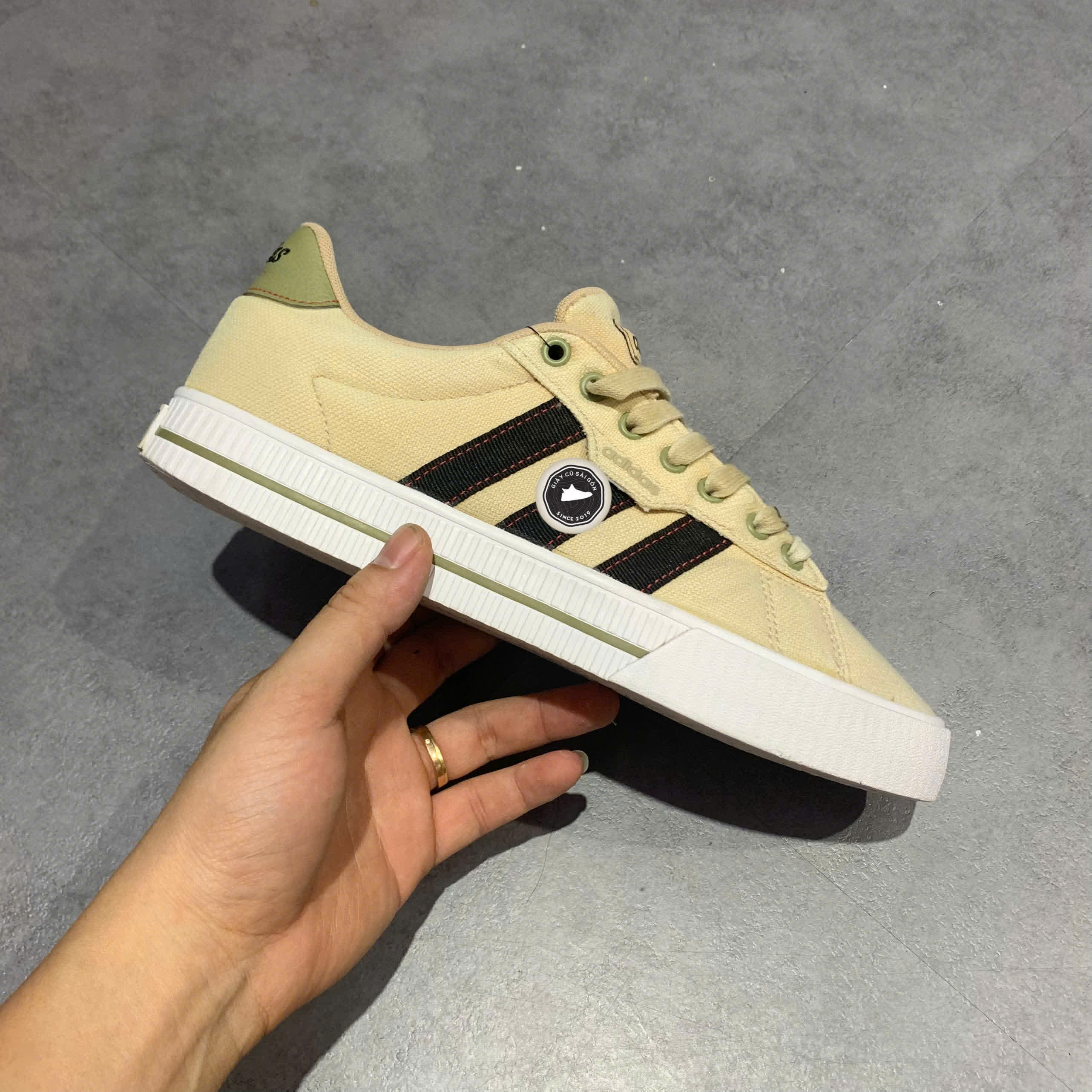 ADIDAS DAILY 3.0 “MAGIC BEIGE” – GY2254 – GIÀY 2HAND CHÍNH HÃNG​