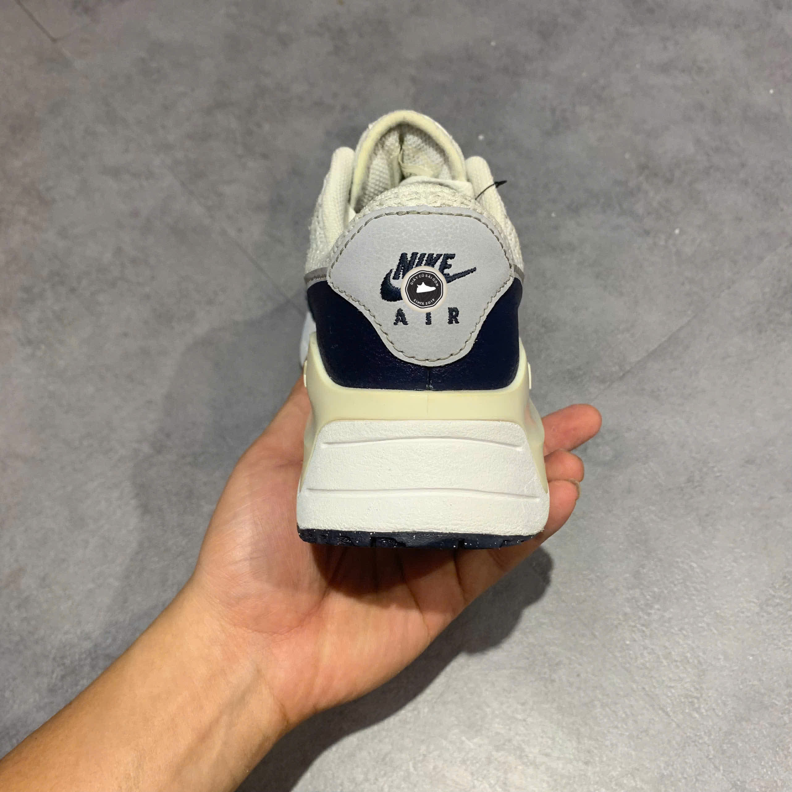 NIKE AIR MAX SYSTM 'WHITE OBSIDIAN' - DM9537-102 - GIÀY 2HAND CHÍNH HÃNG