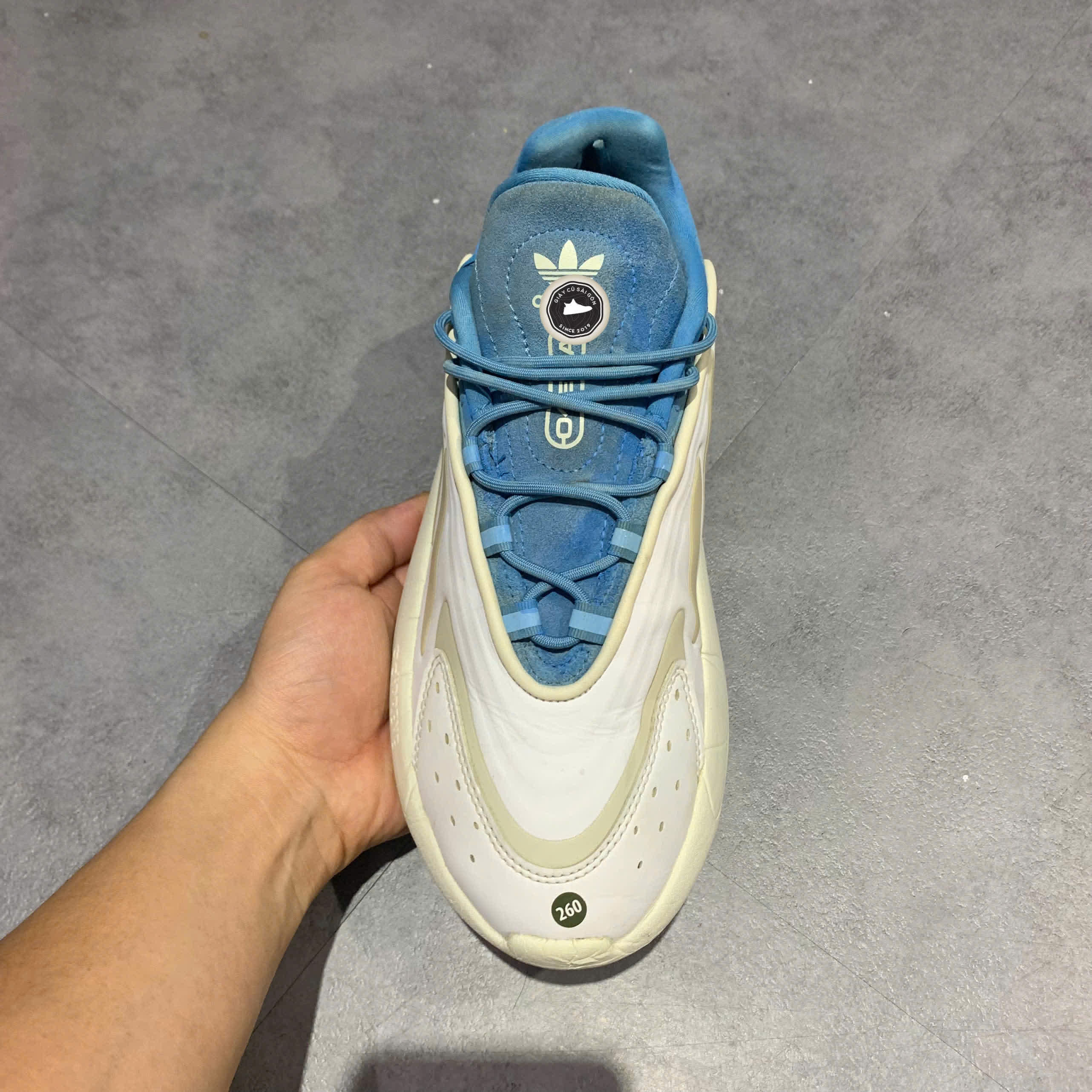 ADIDAS OZALIA 'WHITE' - GY9978 - GIÀY 2HAND CHÍNH HÃNG