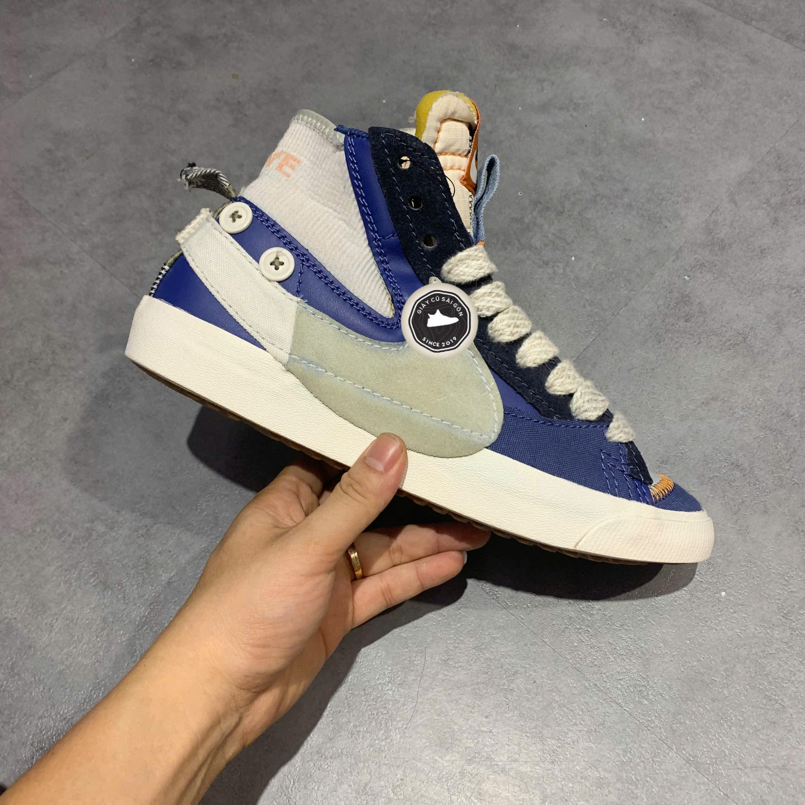 👟 NIKE BLAZER MID '77 JUMBO "VOODOO" DQ5080-001 – SIZE 43 – GIÀY 2HAND
