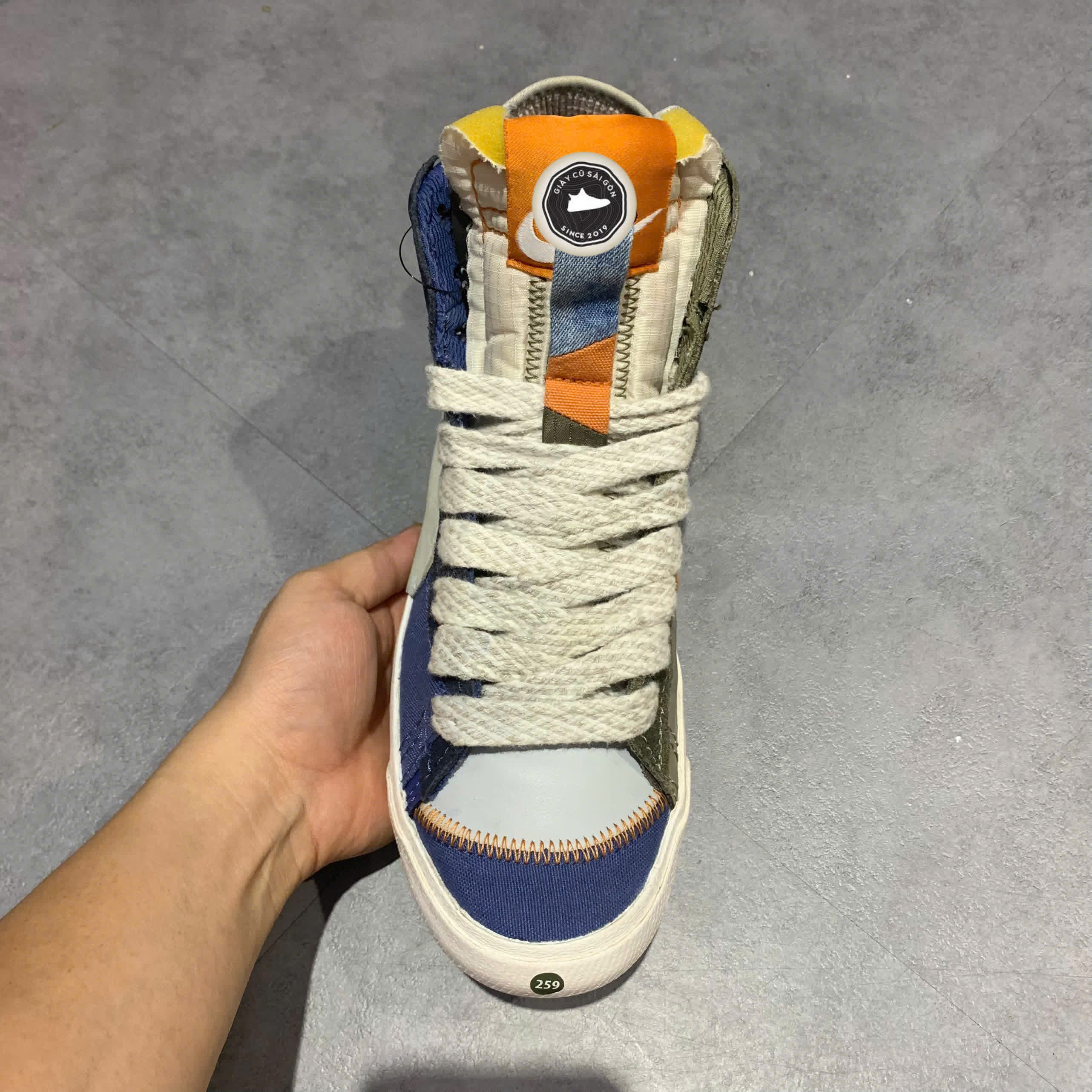 👟 NIKE BLAZER MID '77 JUMBO "VOODOO" DQ5080-001 – SIZE 43 – GIÀY 2HAND