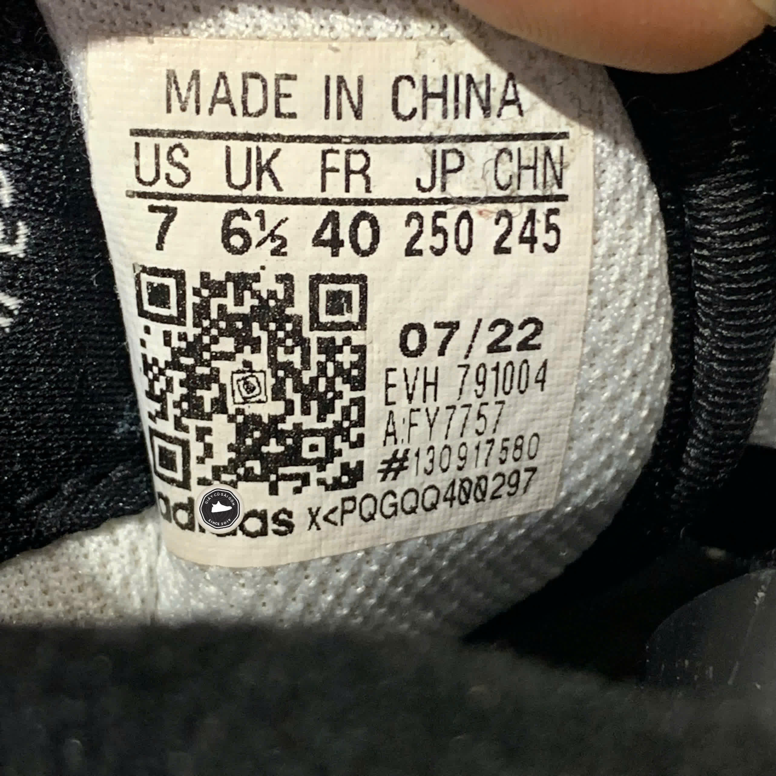 ADIDAS FORUM LOW WHITE BLACK FY7757 SIZE 40 GIÀY 2HAND CHÍNH HÃNG