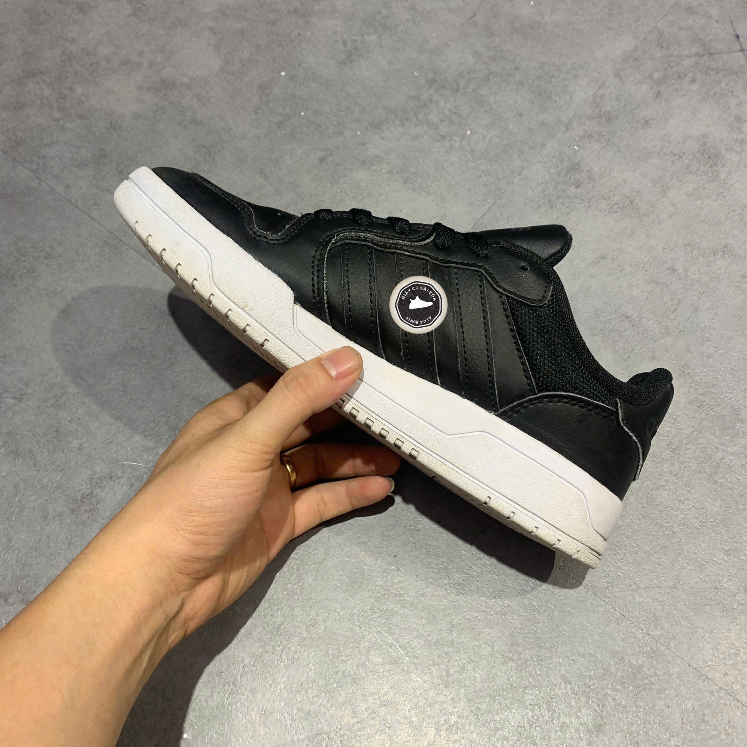 ADIDAS ENTRAP 'BLACK WHITE' – EH1278 – GIÀY 2HAND CHÍNH HÃNG