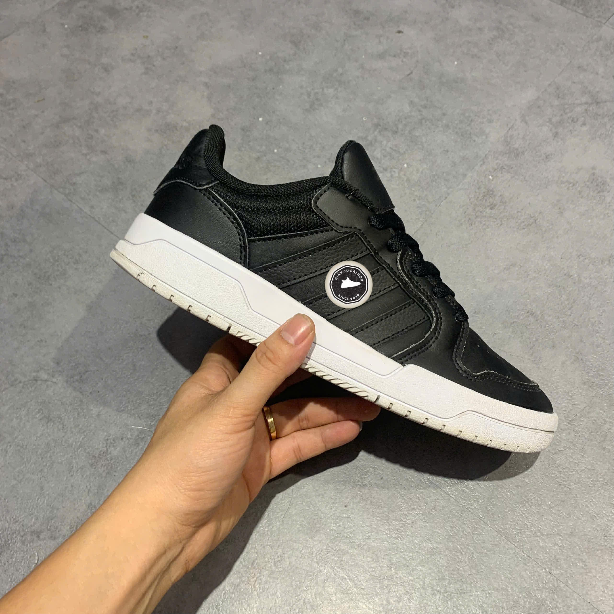 ADIDAS ENTRAP 'BLACK WHITE' – EH1278 – GIÀY 2HAND CHÍNH HÃNG