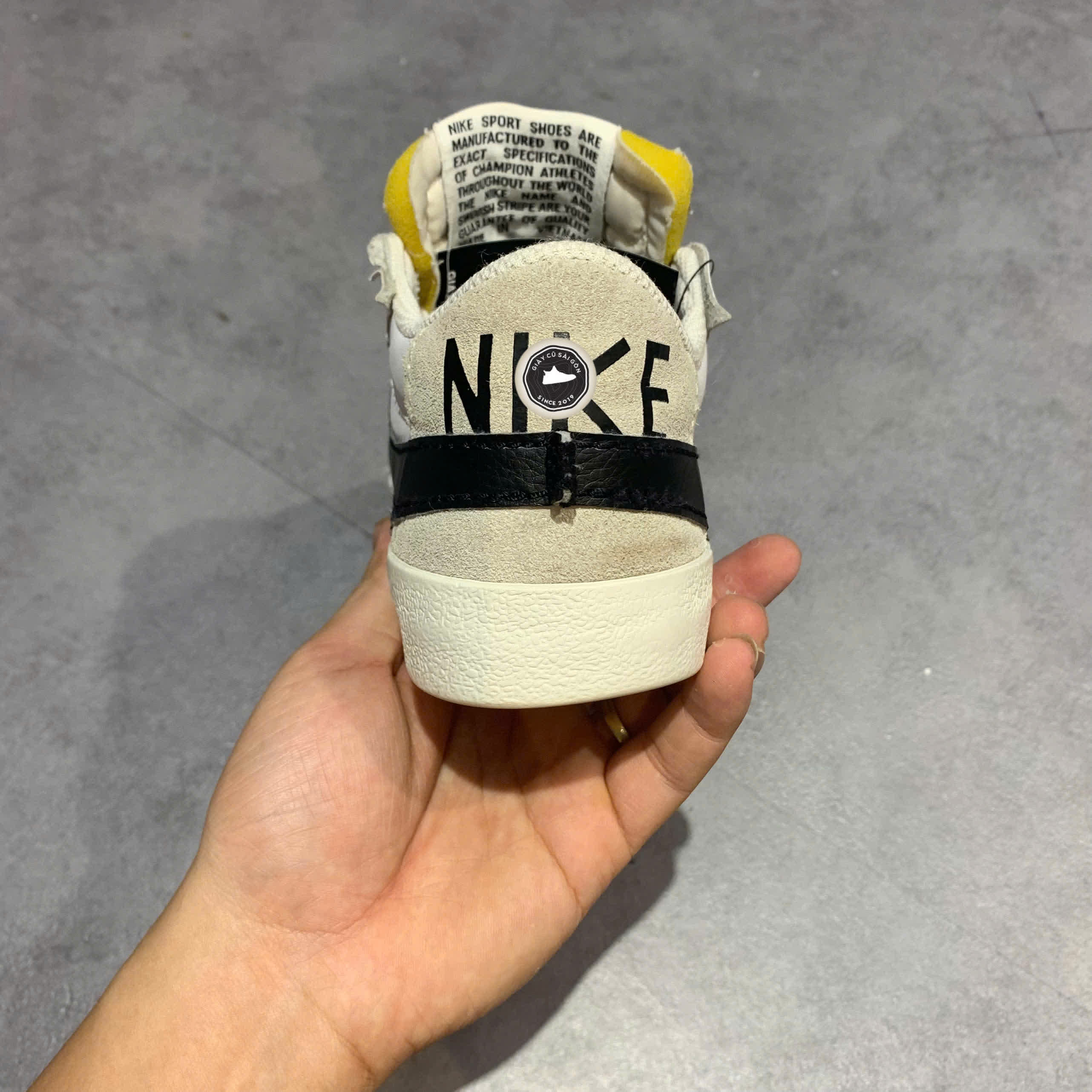 NIKE BLAZER LOW '77 JUMBO DN2158-101 - GIÀY 2HAND CHÍNH HÃNG