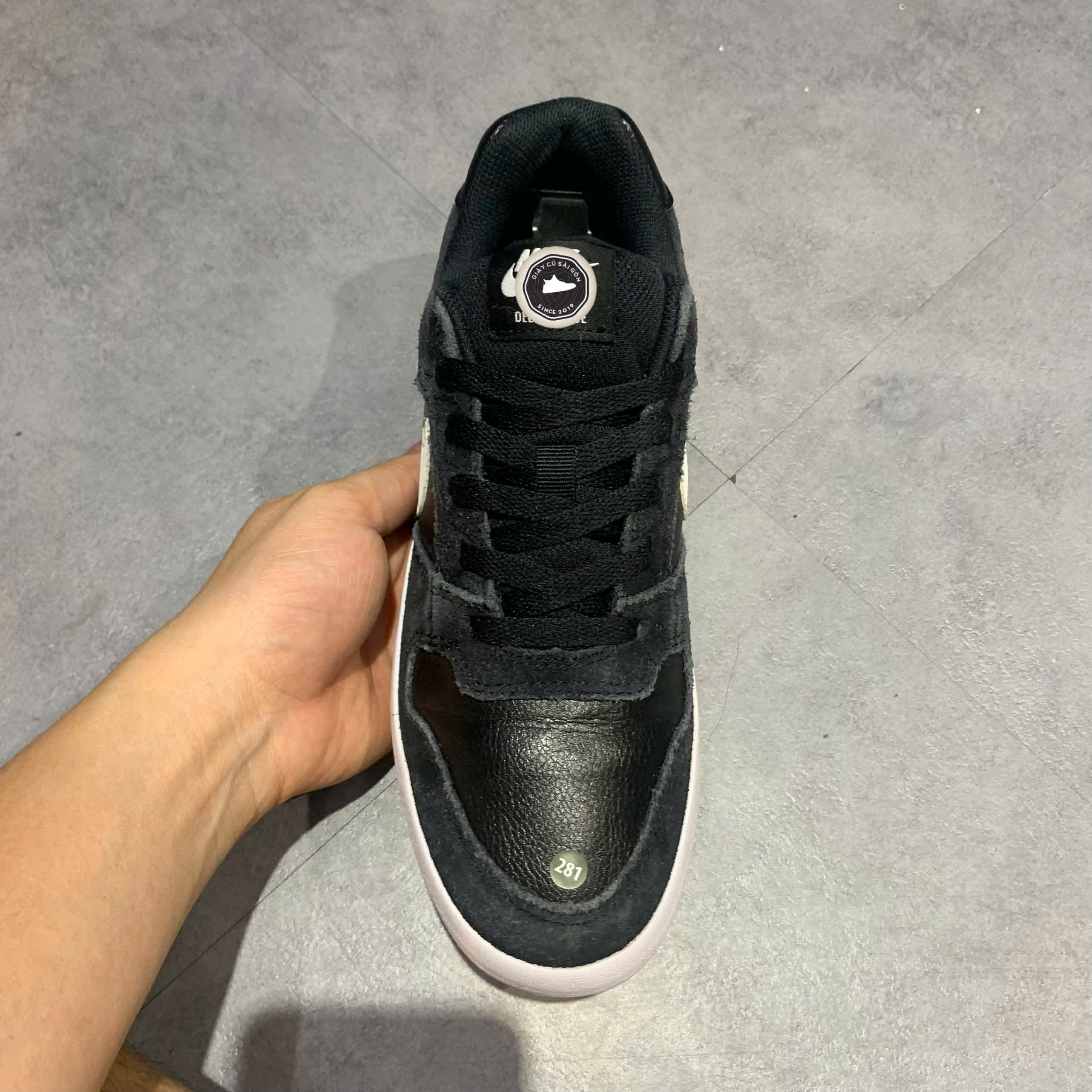 NIKE SB DELTA FORCE VULC 'BLACK WHITE' – 942237 010 – GIÀY 2HAND CHÍNH HÃNG