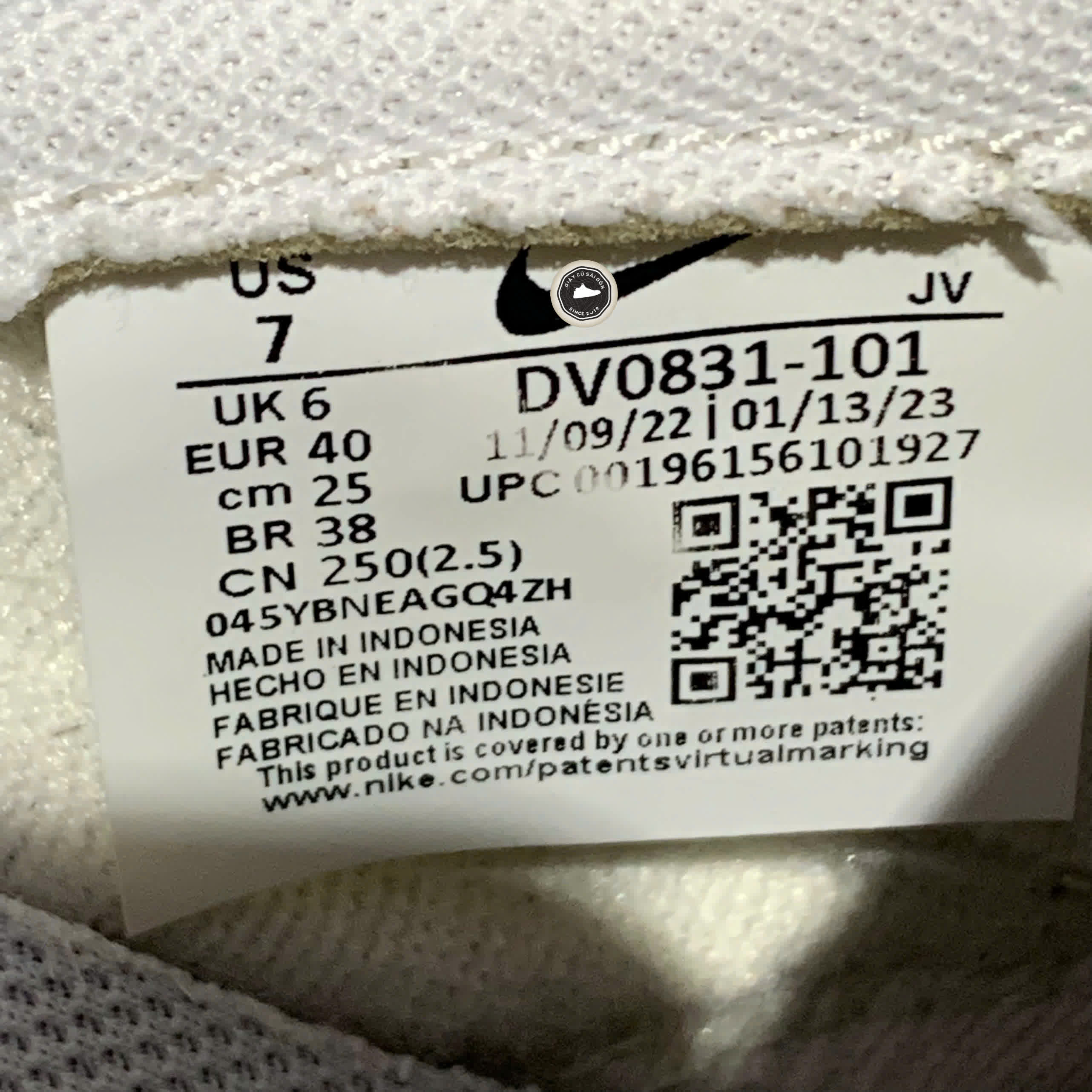 NIKE DUNK LOW RETRO WHITE PURE PLATINUM DV0831-101 - GIÀY 2HAND
