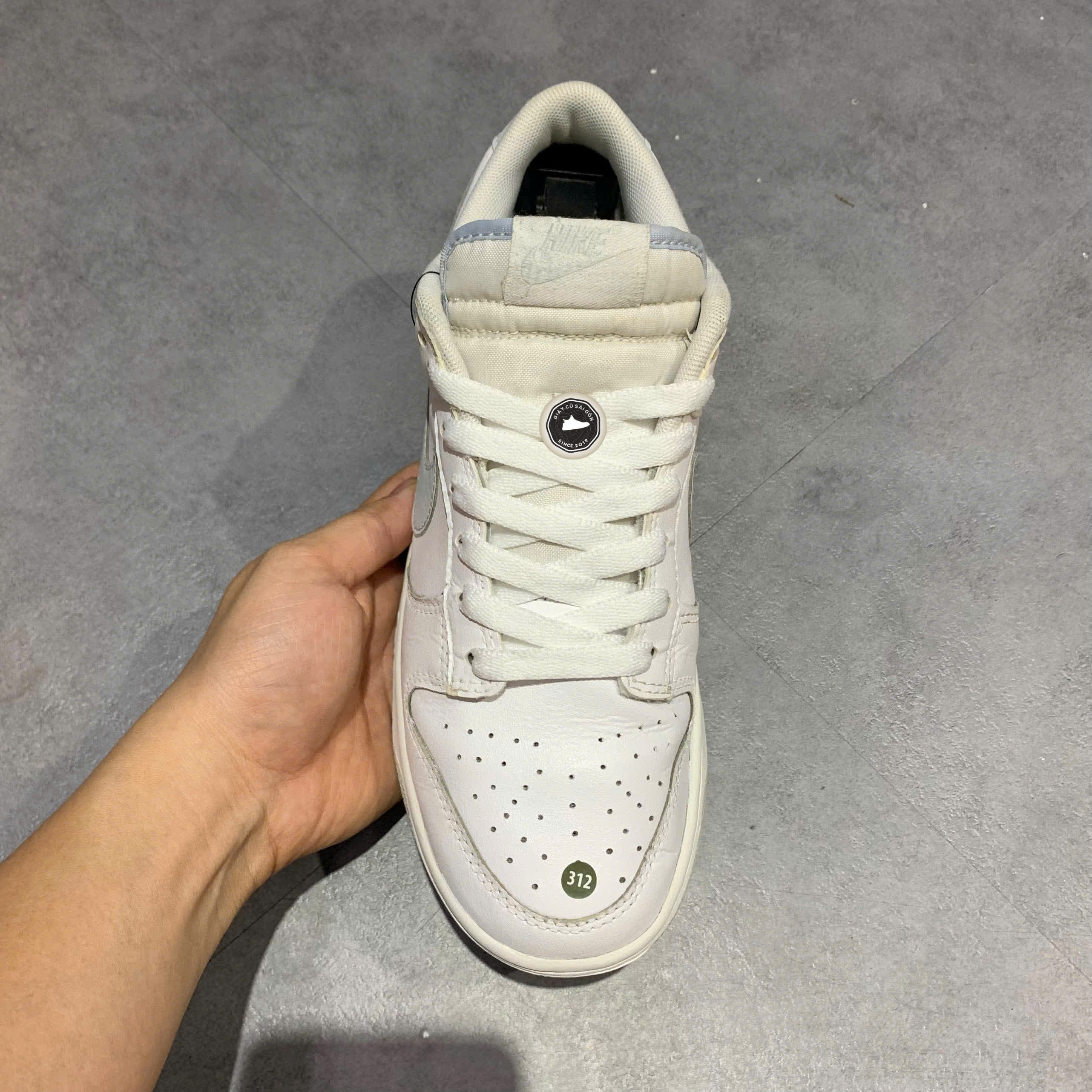 NIKE DUNK LOW RETRO WHITE PURE PLATINUM DV0831-101 - GIÀY 2HAND