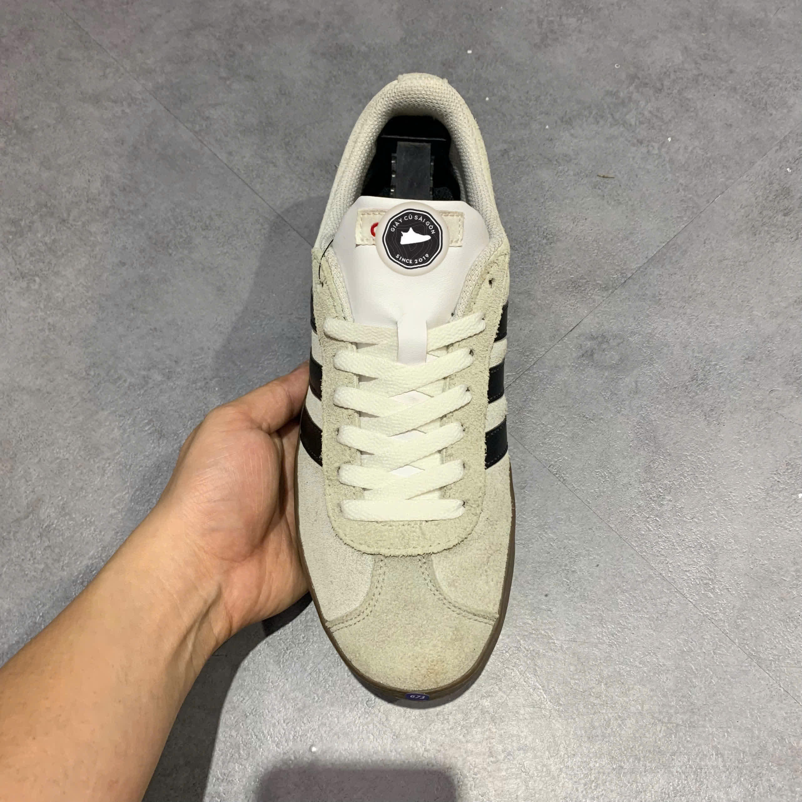 👟 ADIDAS VL COURT 2.0 HQ1802 – SIZE 40 2/3 – GIÀY 2HAND