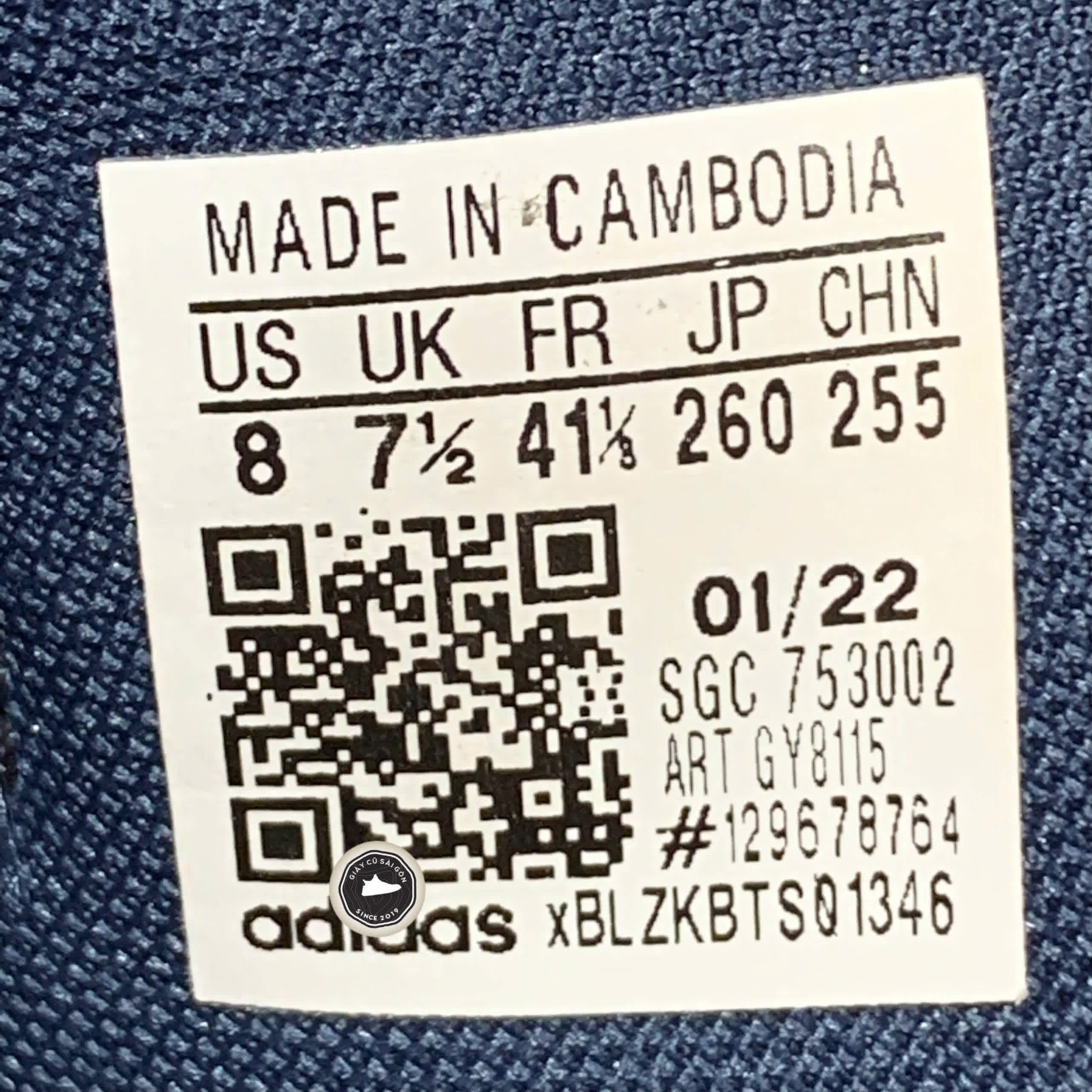 ADIDAS DAILY 3.0 'CREW NAVY' – GY8115 – GIÀY 2HAND CHÍNH HÃNG