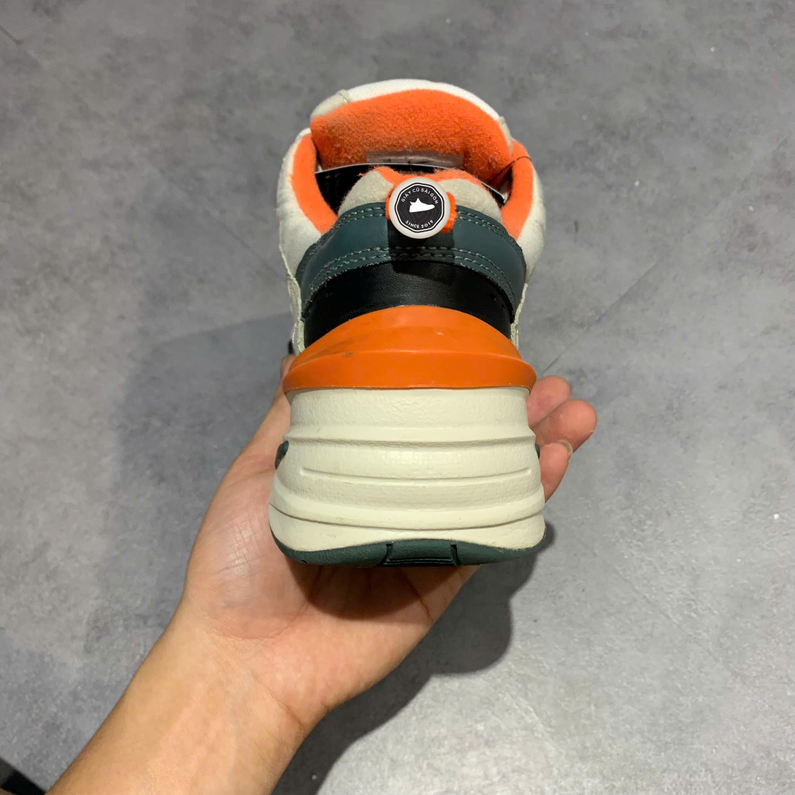 NIKE M2K TEKNO 'LIGHT BONE' CI2969-001 SIZE 41 GIÀY 2HAND CHÍNH HÃNG