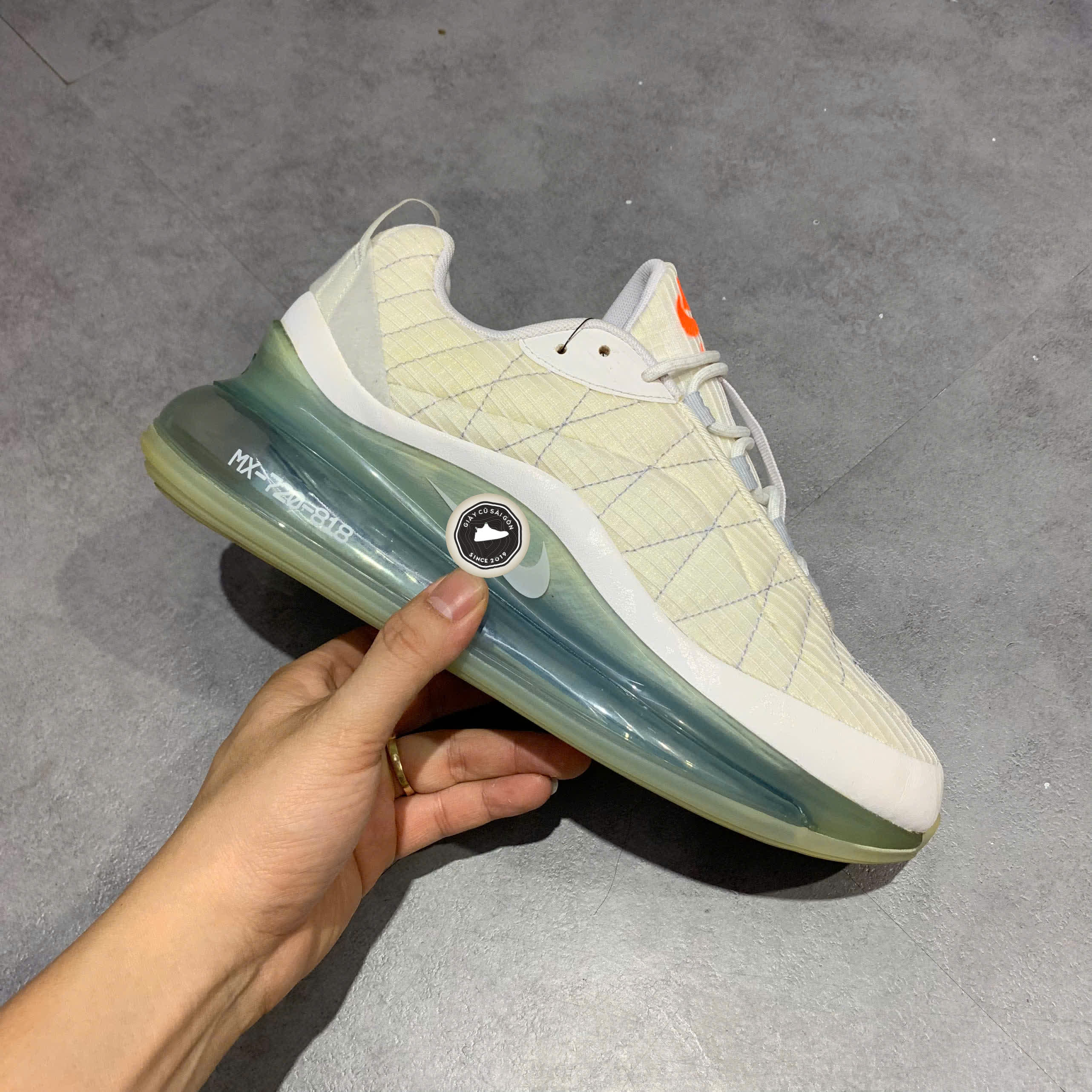 NIKE AIR MX 720-818 'WHITE' CT1266-100 SIZE 41 GIÀY 2HAND