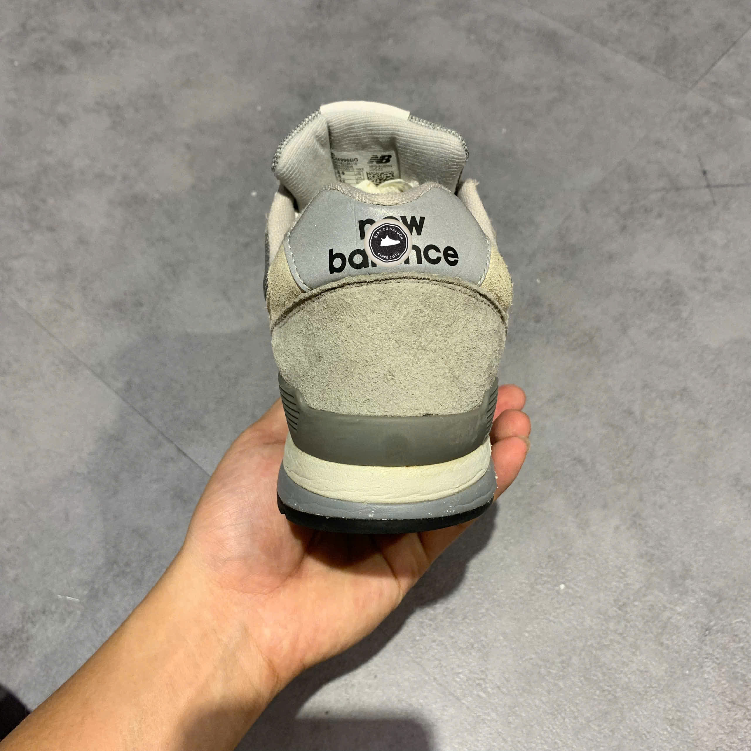 NEW BALANCE 996 'GREY SILVER' CM996BG – GIÀY 2HAND