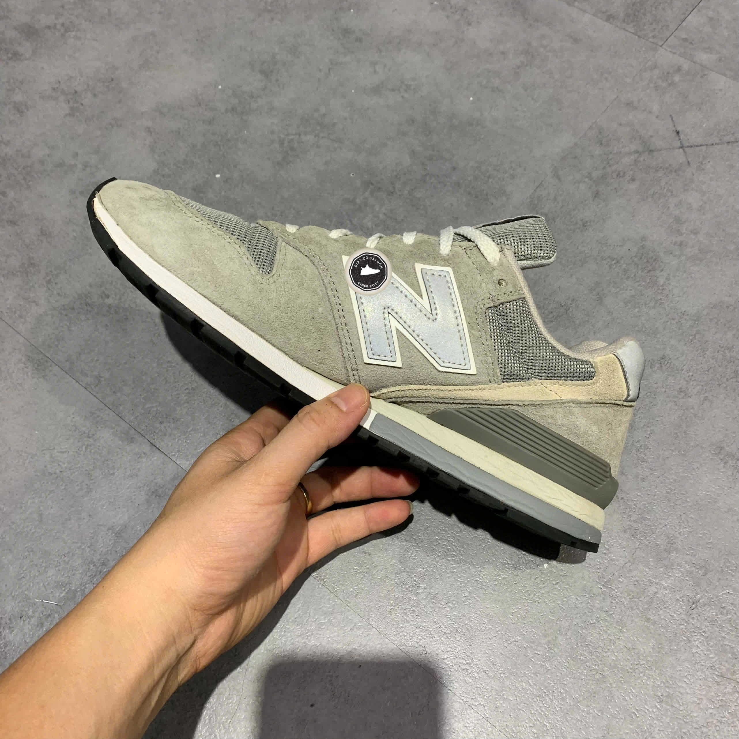 NEW BALANCE 996 'GREY SILVER' CM996BG – GIÀY 2HAND