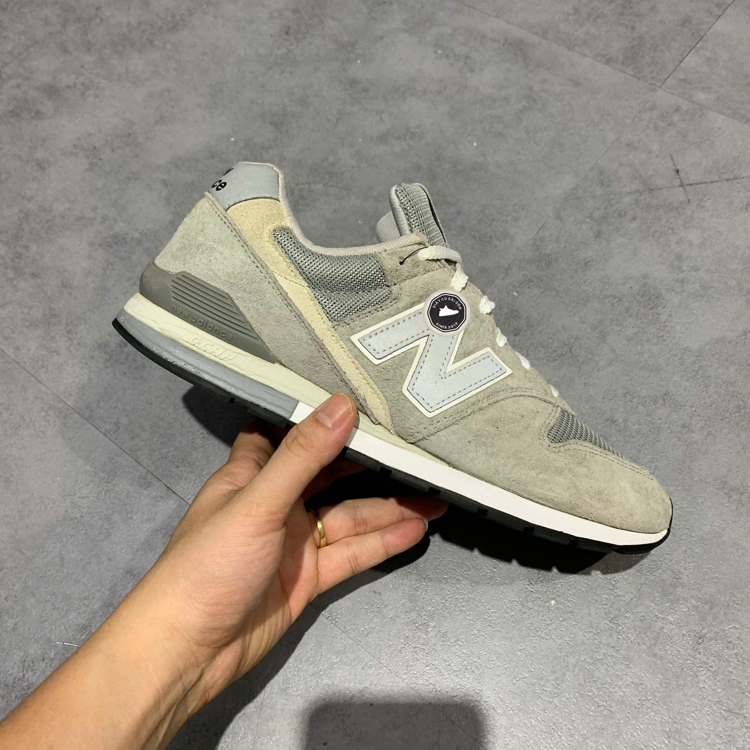 NEW BALANCE 996 'GREY SILVER' CM996BG – GIÀY 2HAND