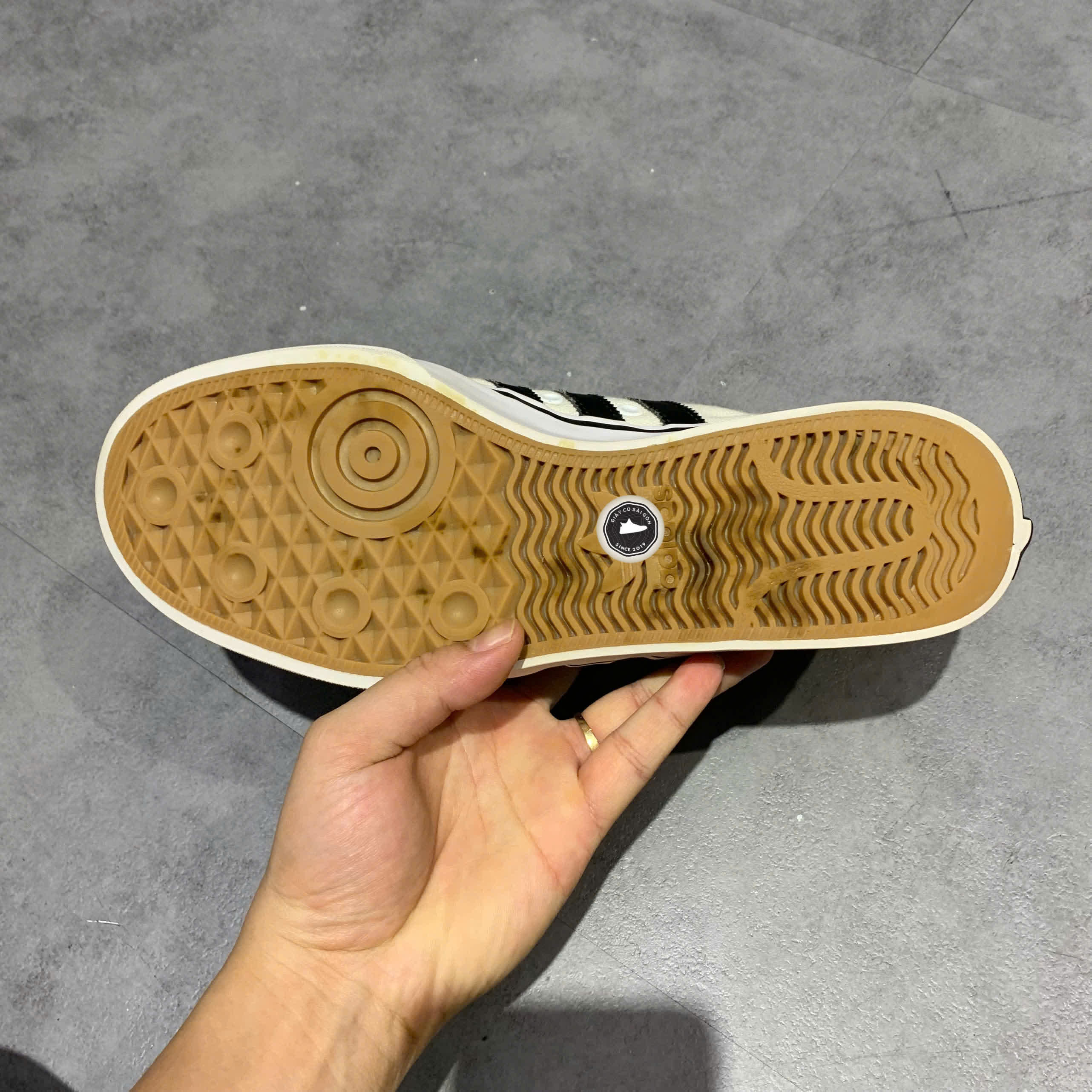 ADIDAS NIZZA 'CLOUD WHITE/CORE BLACK' CQ2333 – GIÀY 2HAND