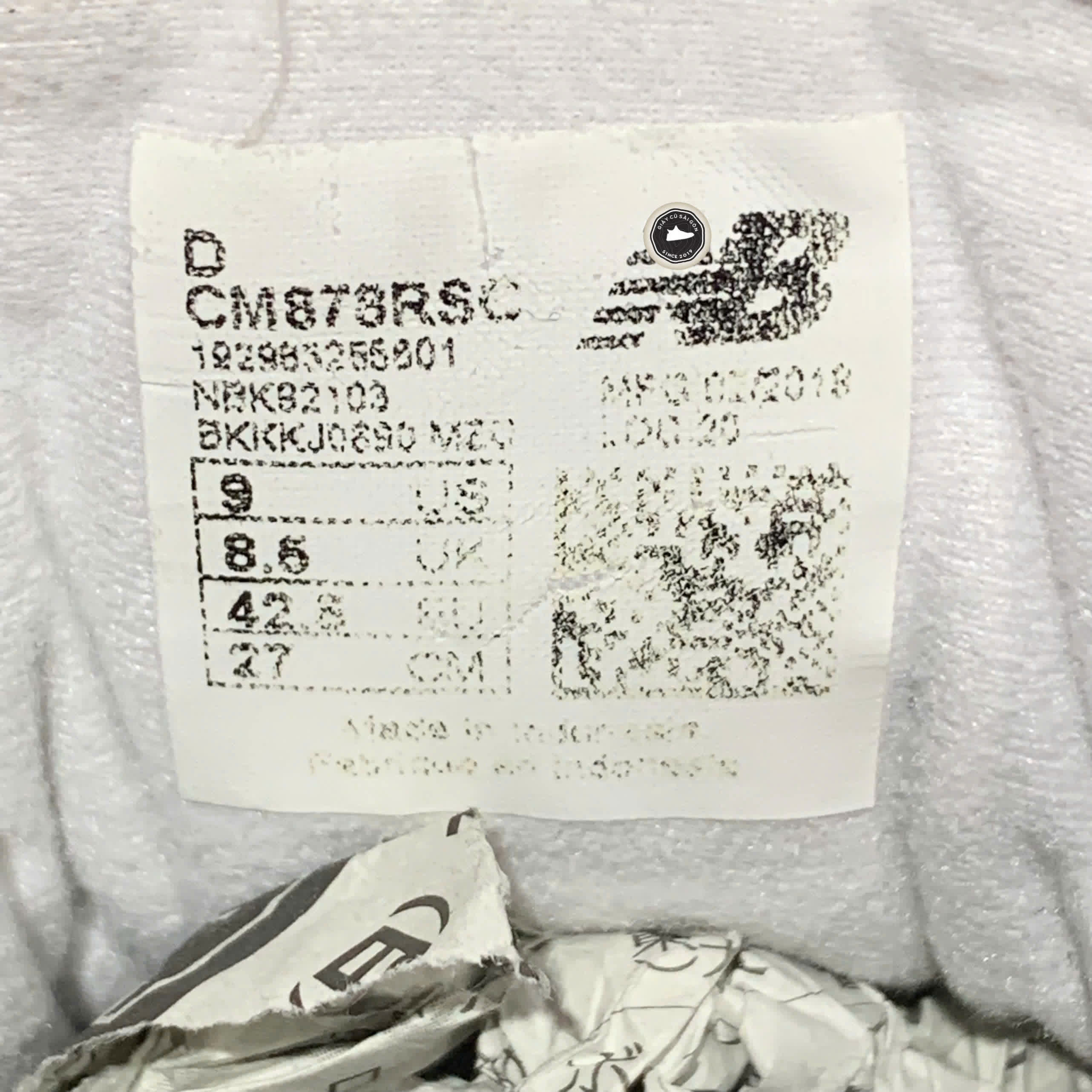 NEW BALANCE 237 'GREY WHITE' MS237RCS – GIÀY 2HAND