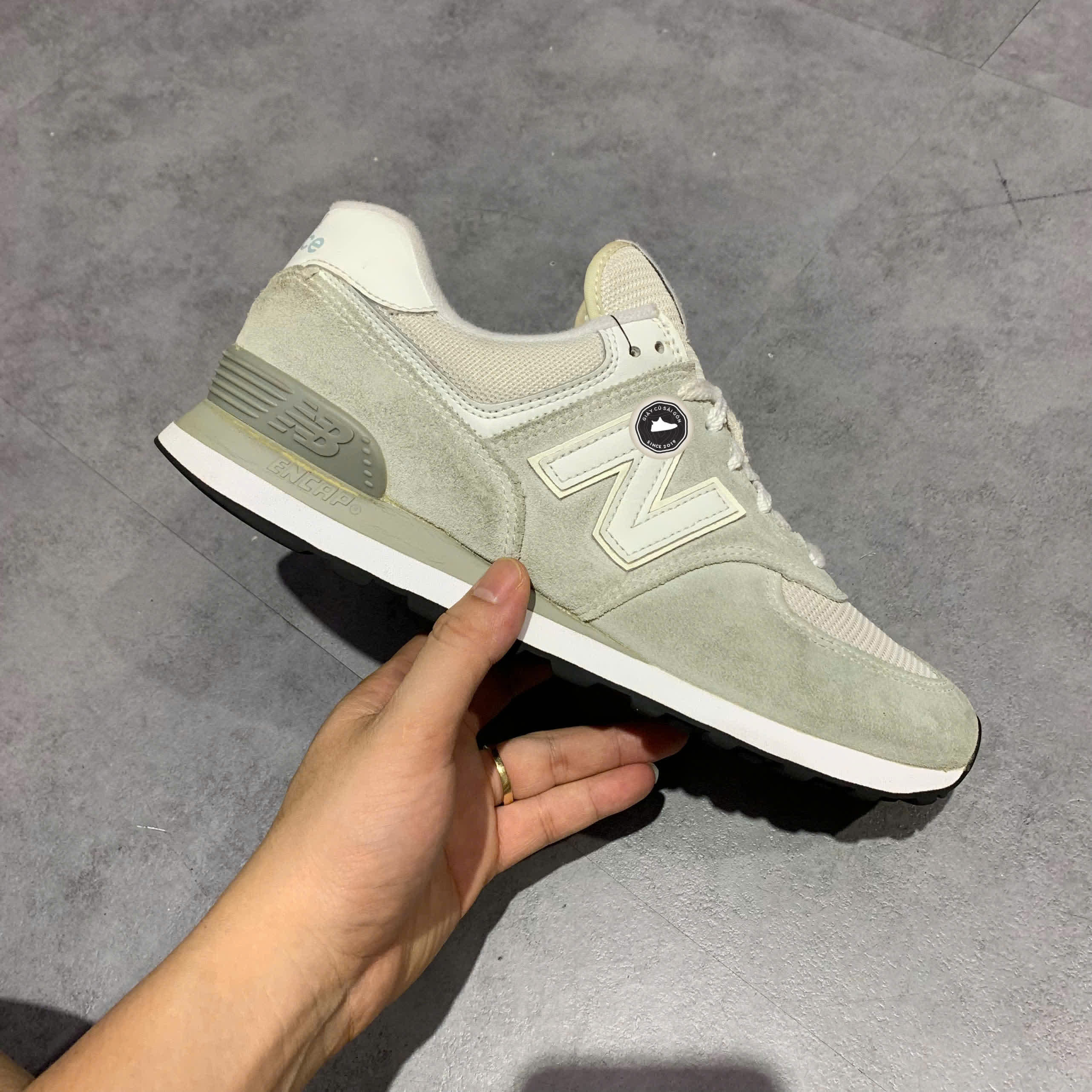 Balance 574 New Balance Size 14 NEW BALANCE 574 'GREY NIMBUS CLOUD