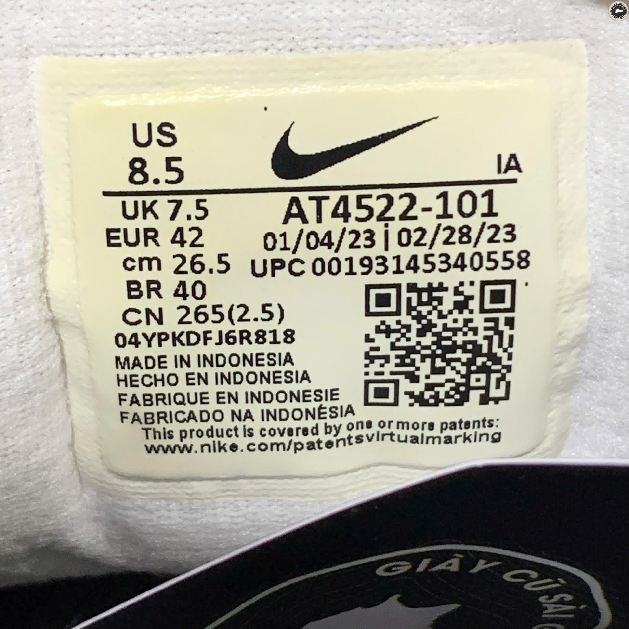NIKE AIR HEIGHTS AT4522 101 - GIÀY 2HAND